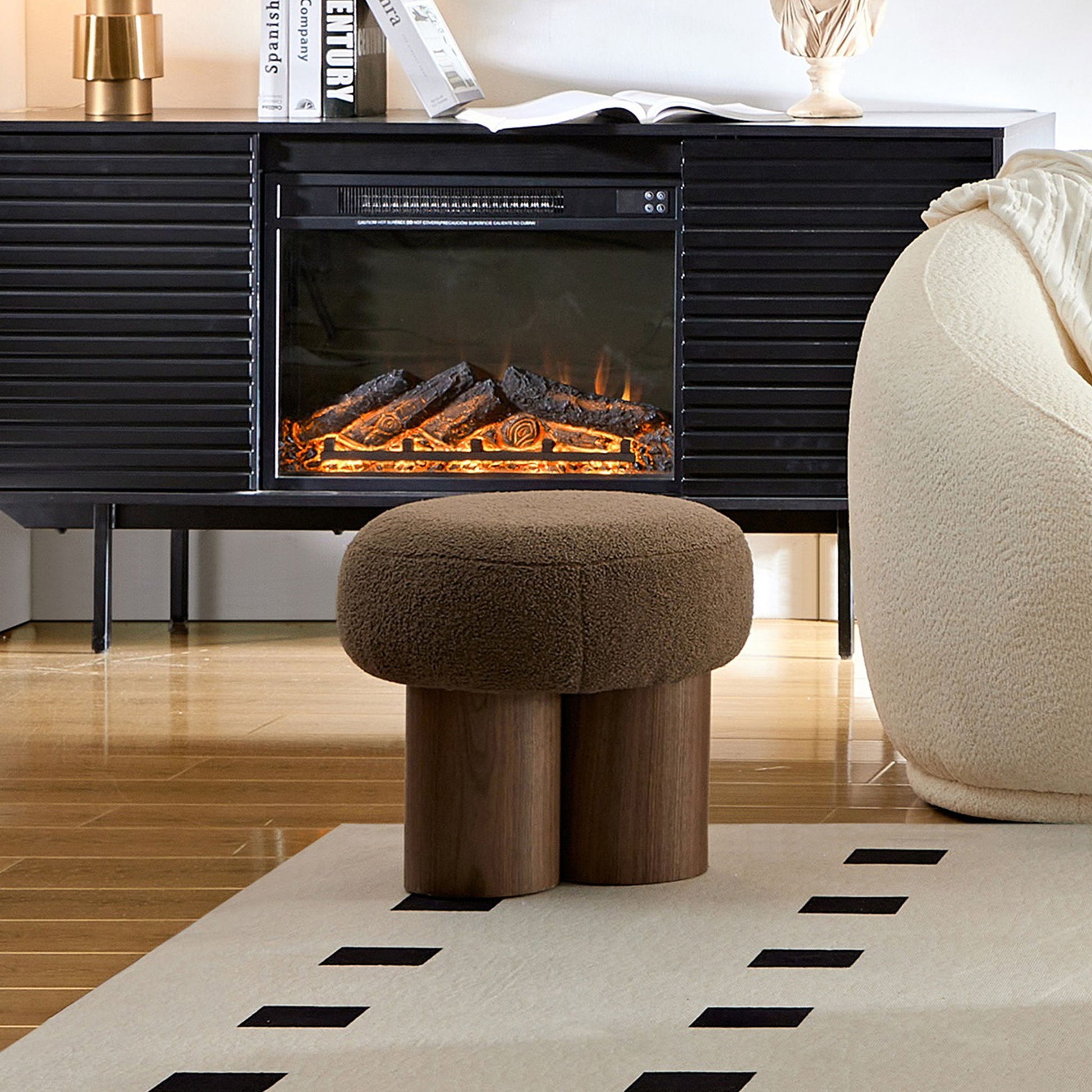 Versatile Mushroom Stool With Cushion - Best Buy Furniture
