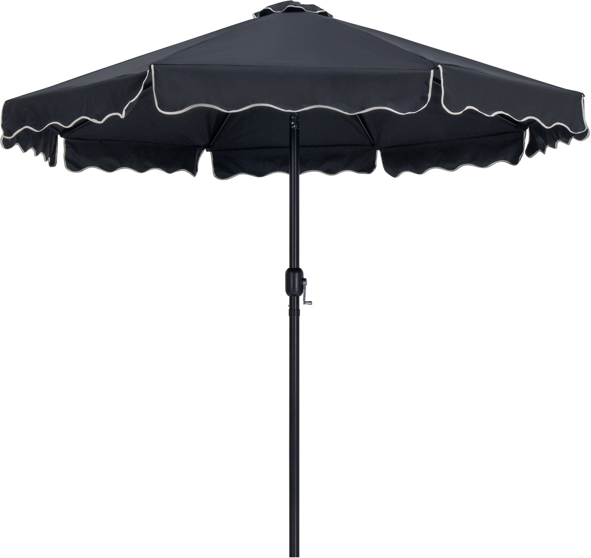 Amalfi - Patio Umbrella - Light Brown Base / Black Pole