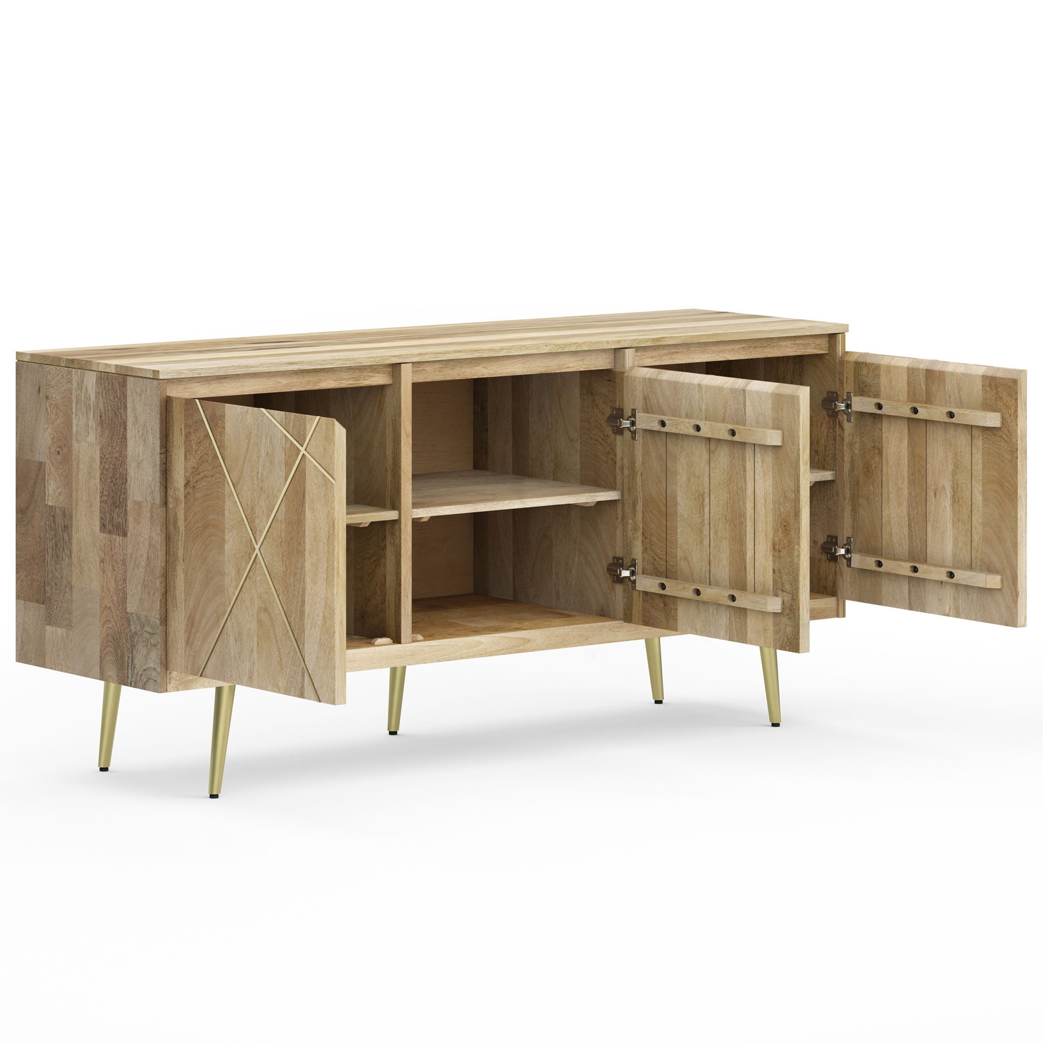 Jager - Sideboard Buffet - Natural - Best Buy Furniture