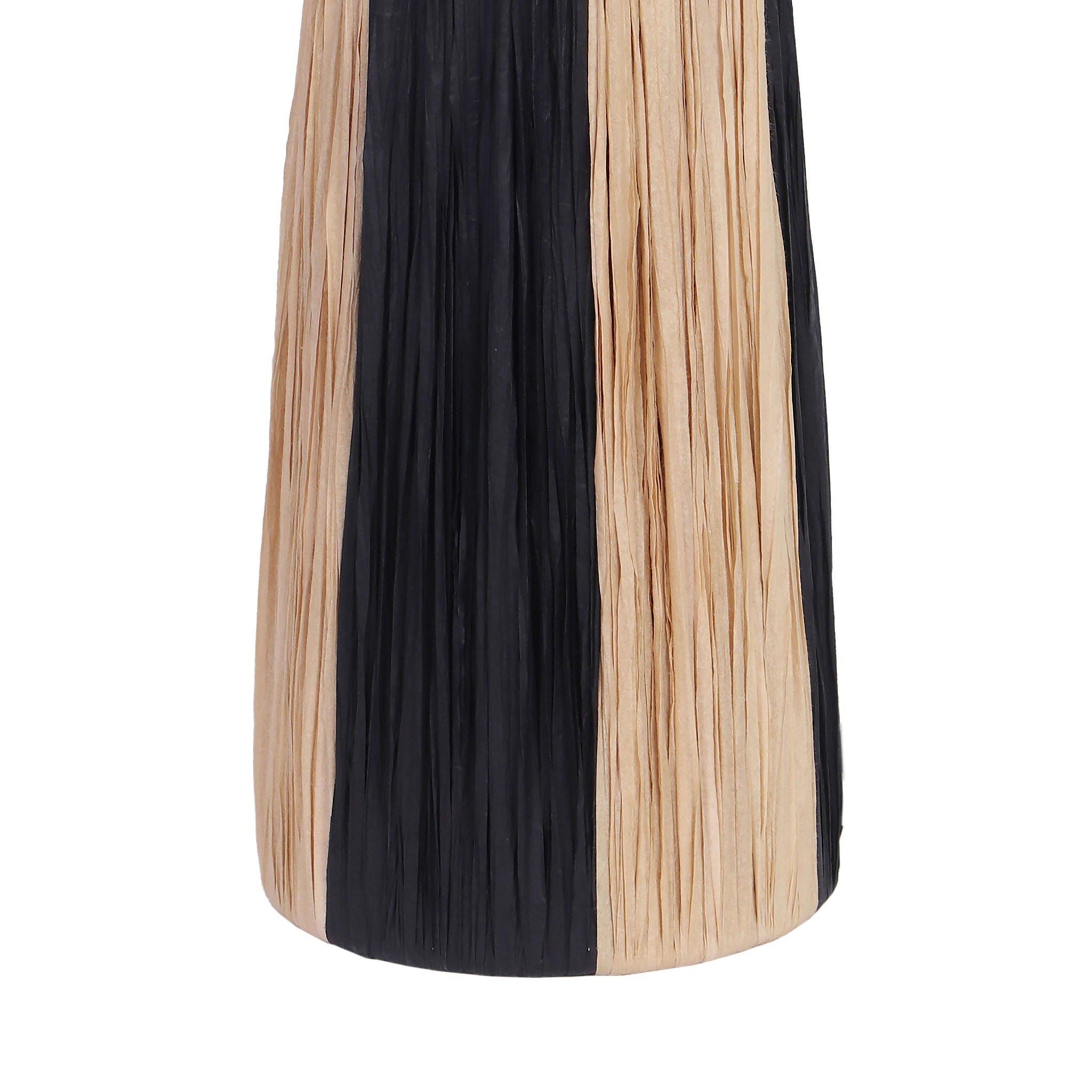 Shelby - Two-Tone Table Lamp - Black / Natural
