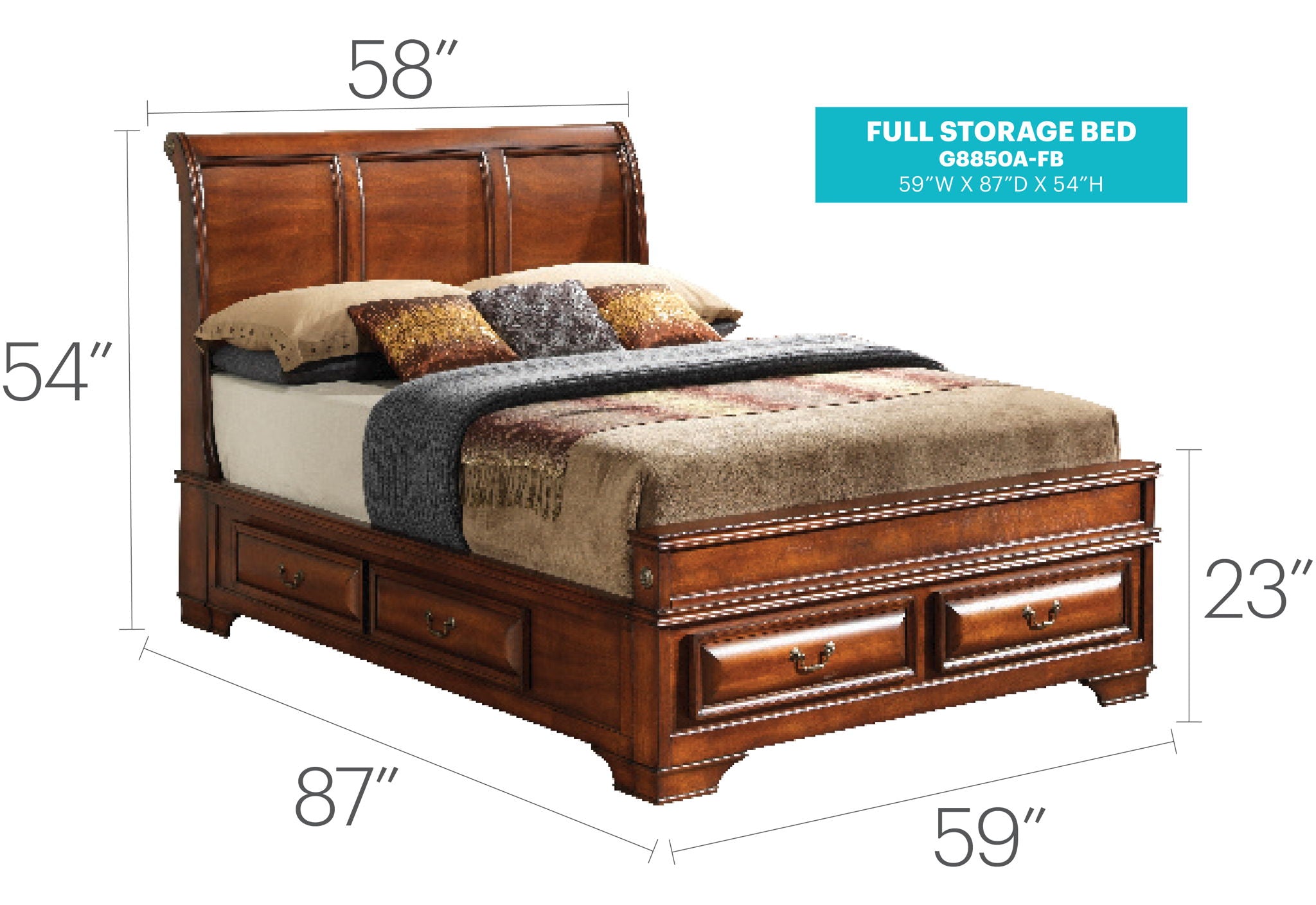 LaVita - Storage Bed