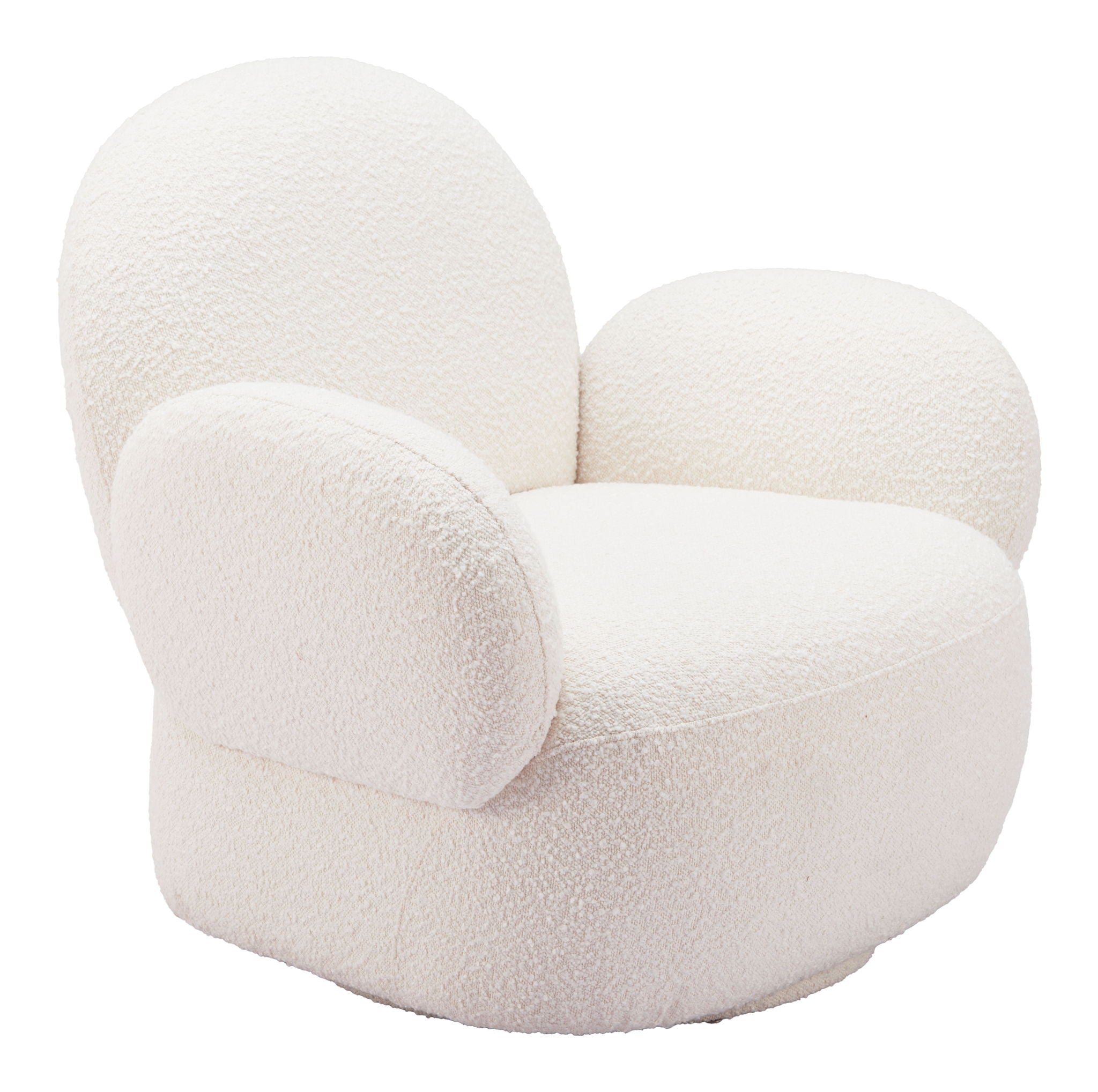 Pilka - Swivel Chair - White