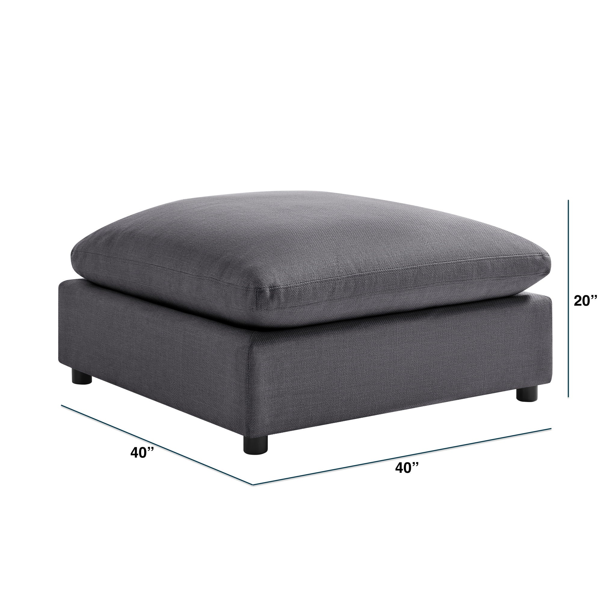 Cassandra - Ottoman With Removable Covers
