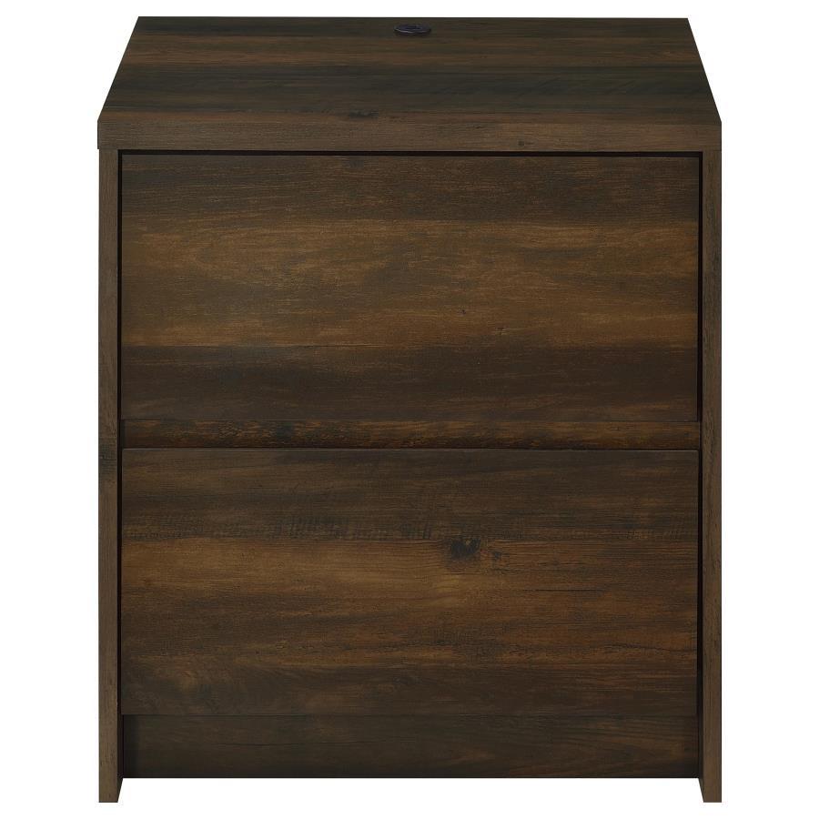 Westpark - 2-Drawer Nightstand LED Lights And USB