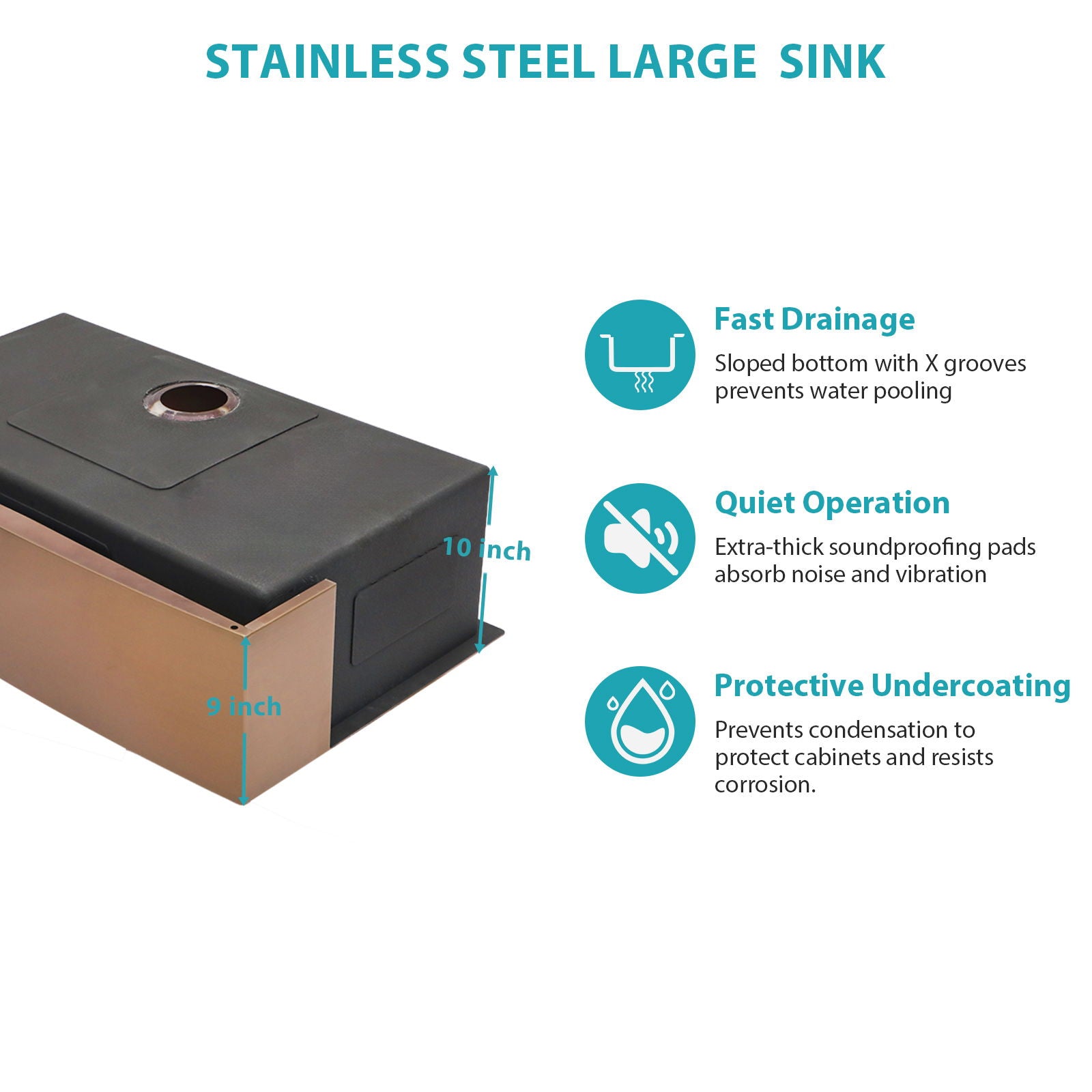 Farmhouse Kitchen Sink, Apron Front