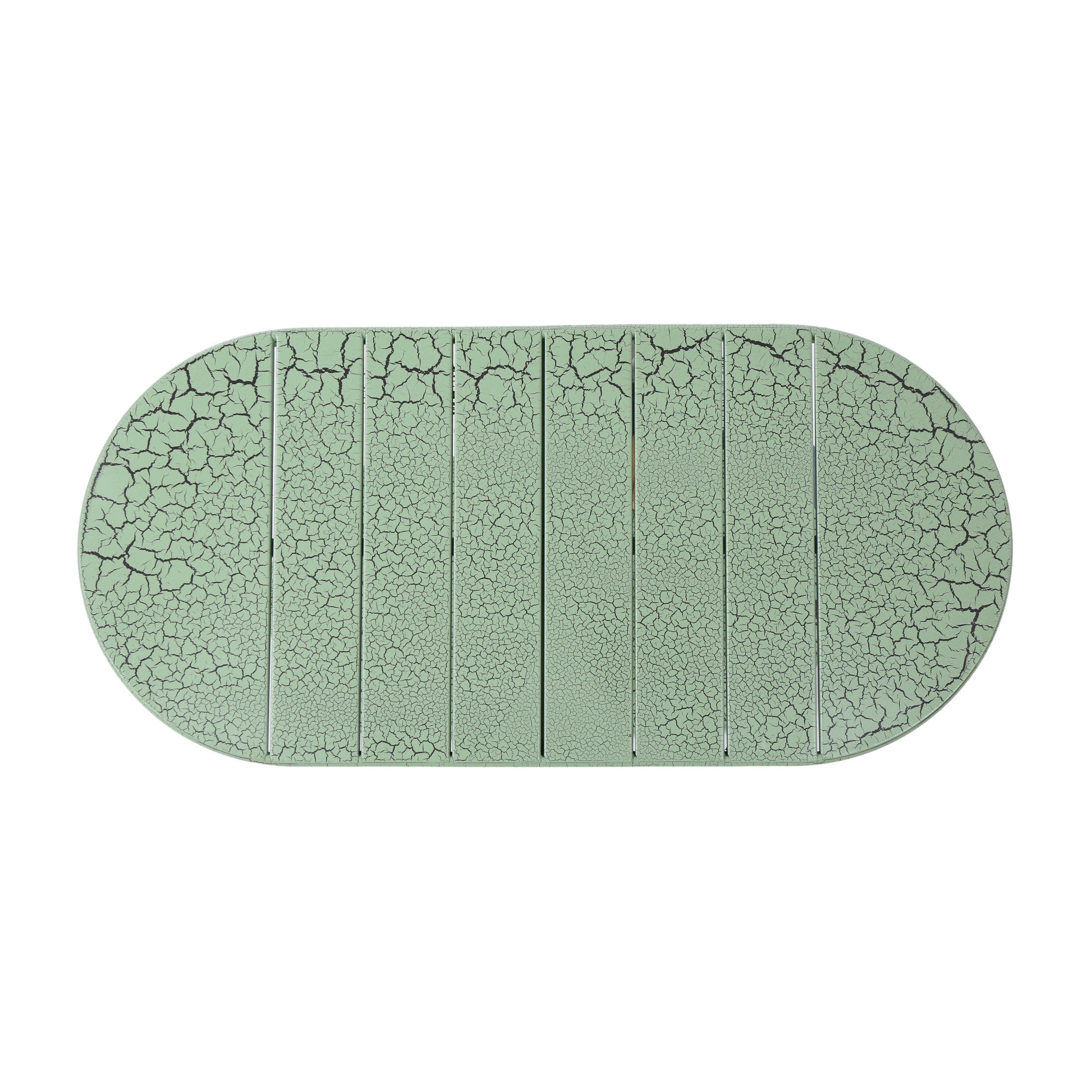 Santa Monica Bistro Set Modern Outdoor Dining Green Iron 3-Piece