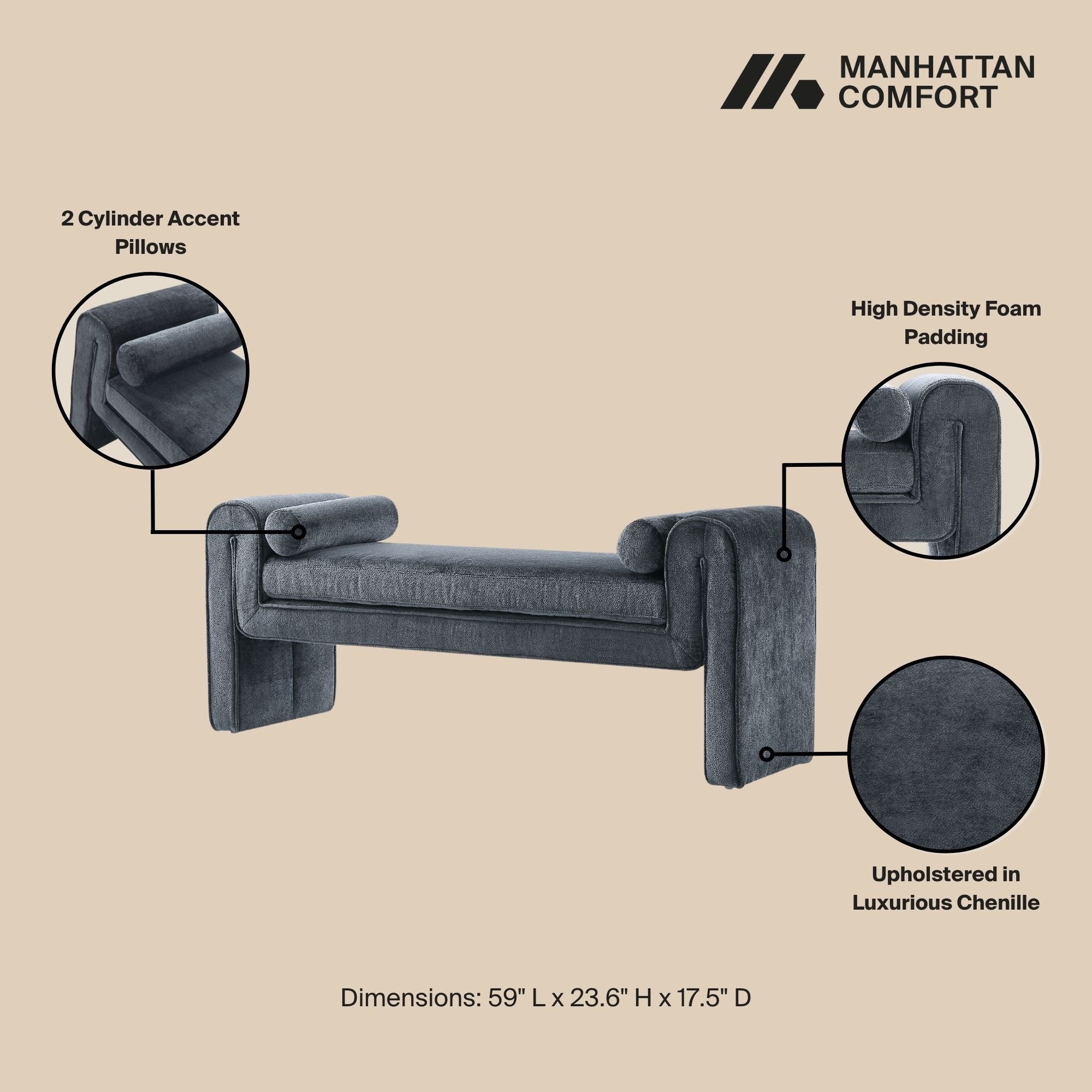 Concord - Accent Bench