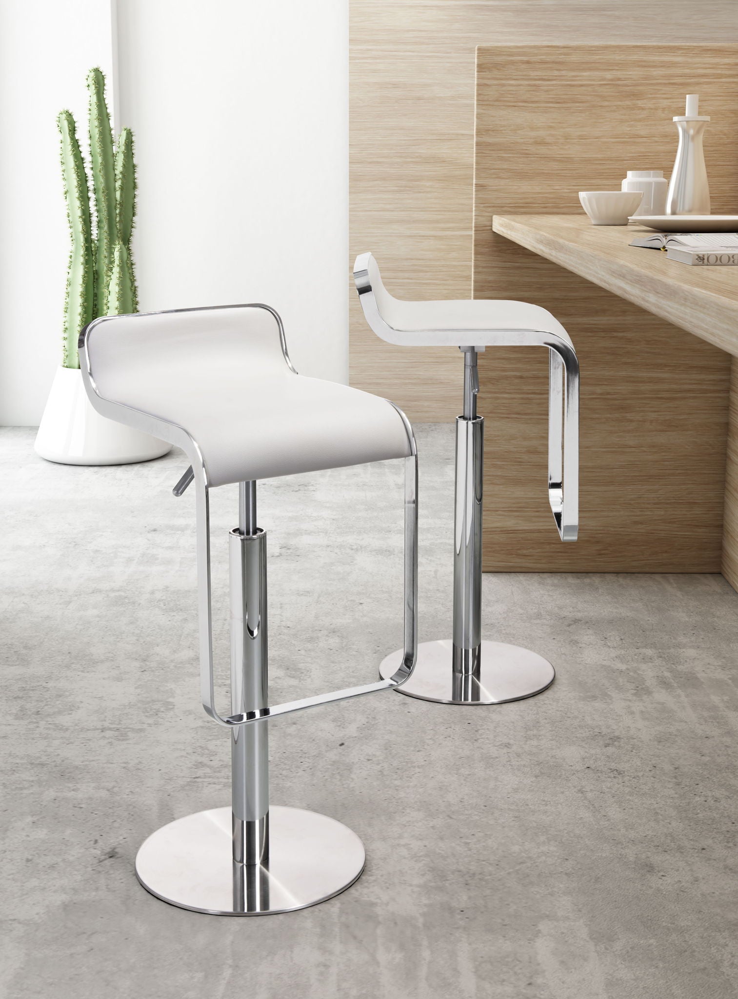 Equino - Barstool - White