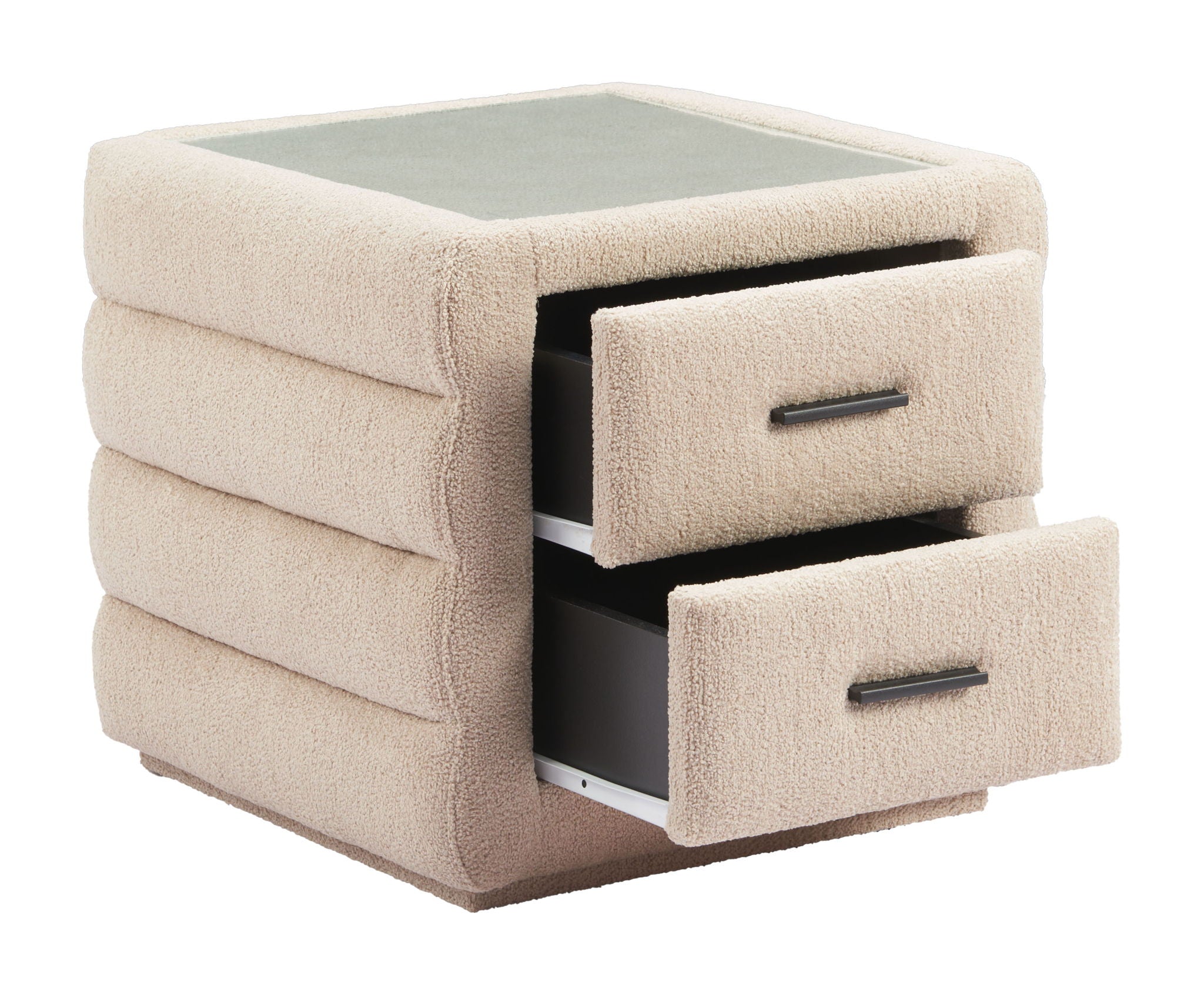 Soffice - Nightstand - Beige