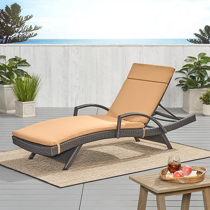 52005.00CUSH-CAR (2PCS) SALEM Outdoor Chaise Lounge Cushion (without Chaise Lounge)