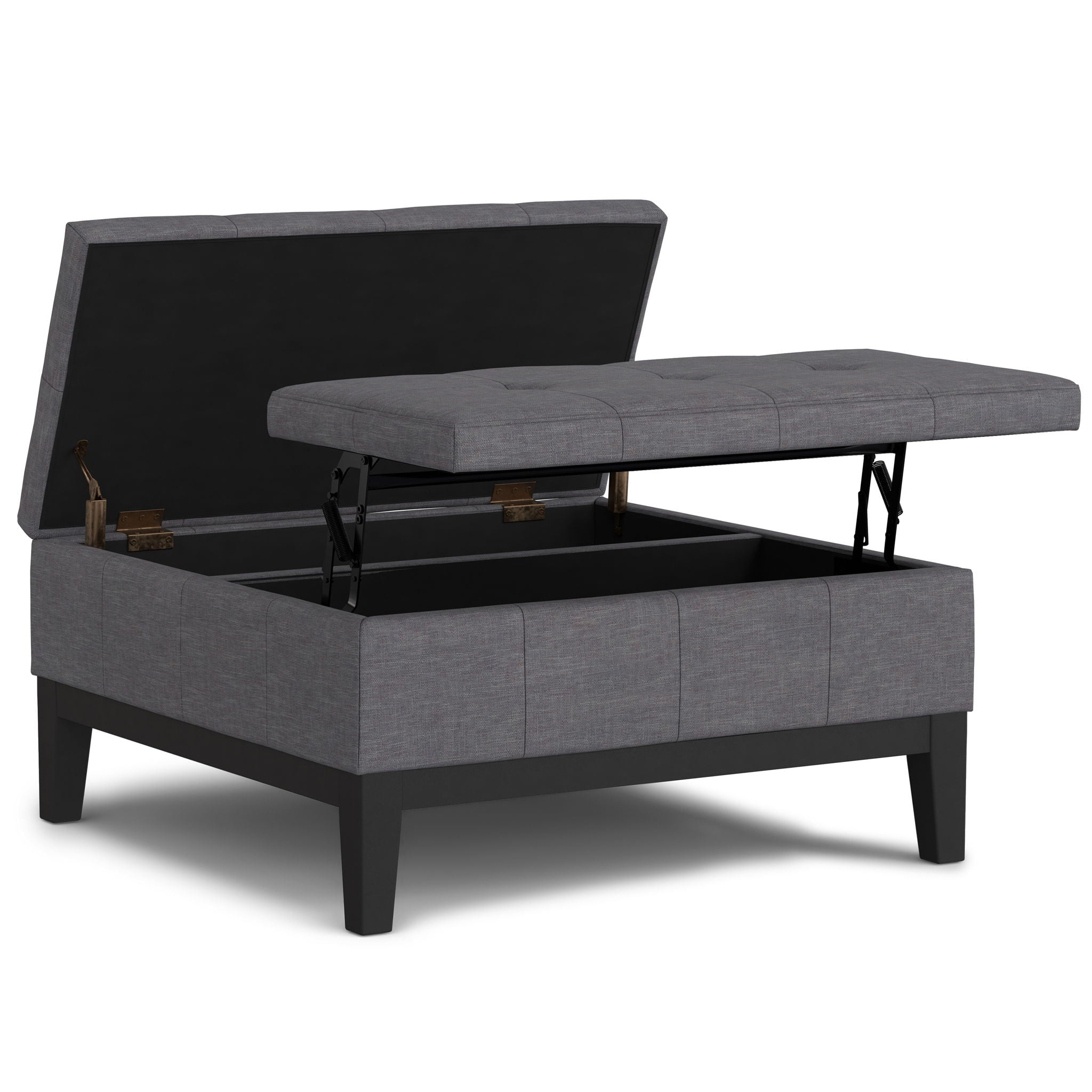 Dover - Multifunctional Lift Top Coffee Table Storage Ottoman - Best Buy Furniture