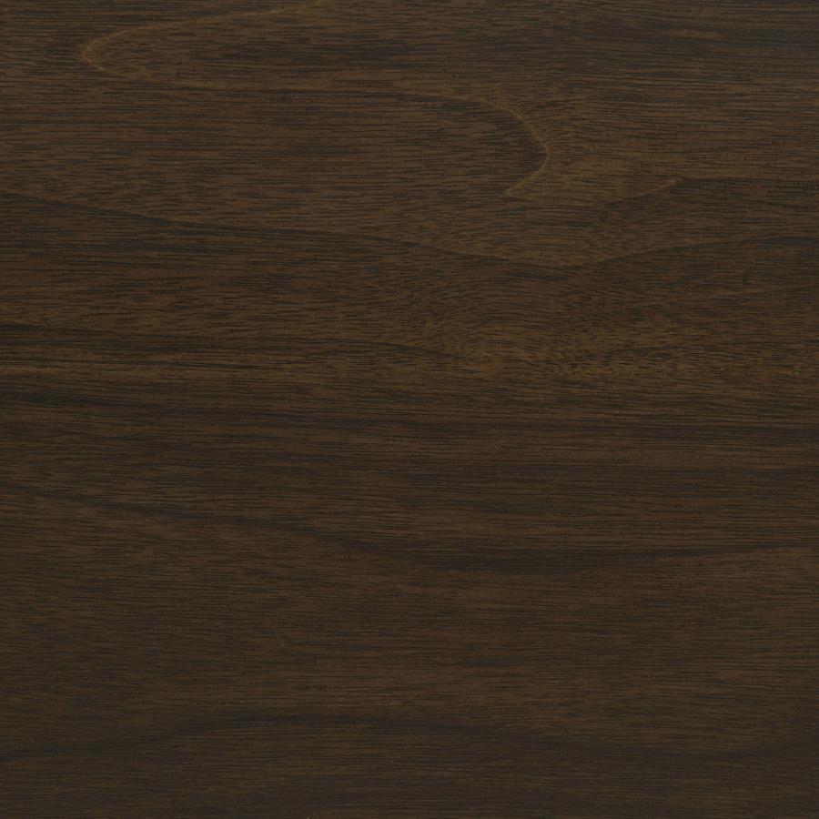 Wes - Rectangular Wood Dining Table - Dark Walnut