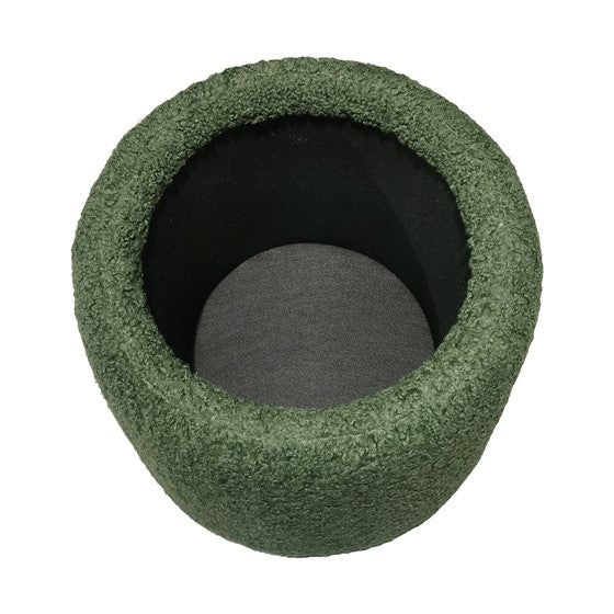 Round Storage Ottoman