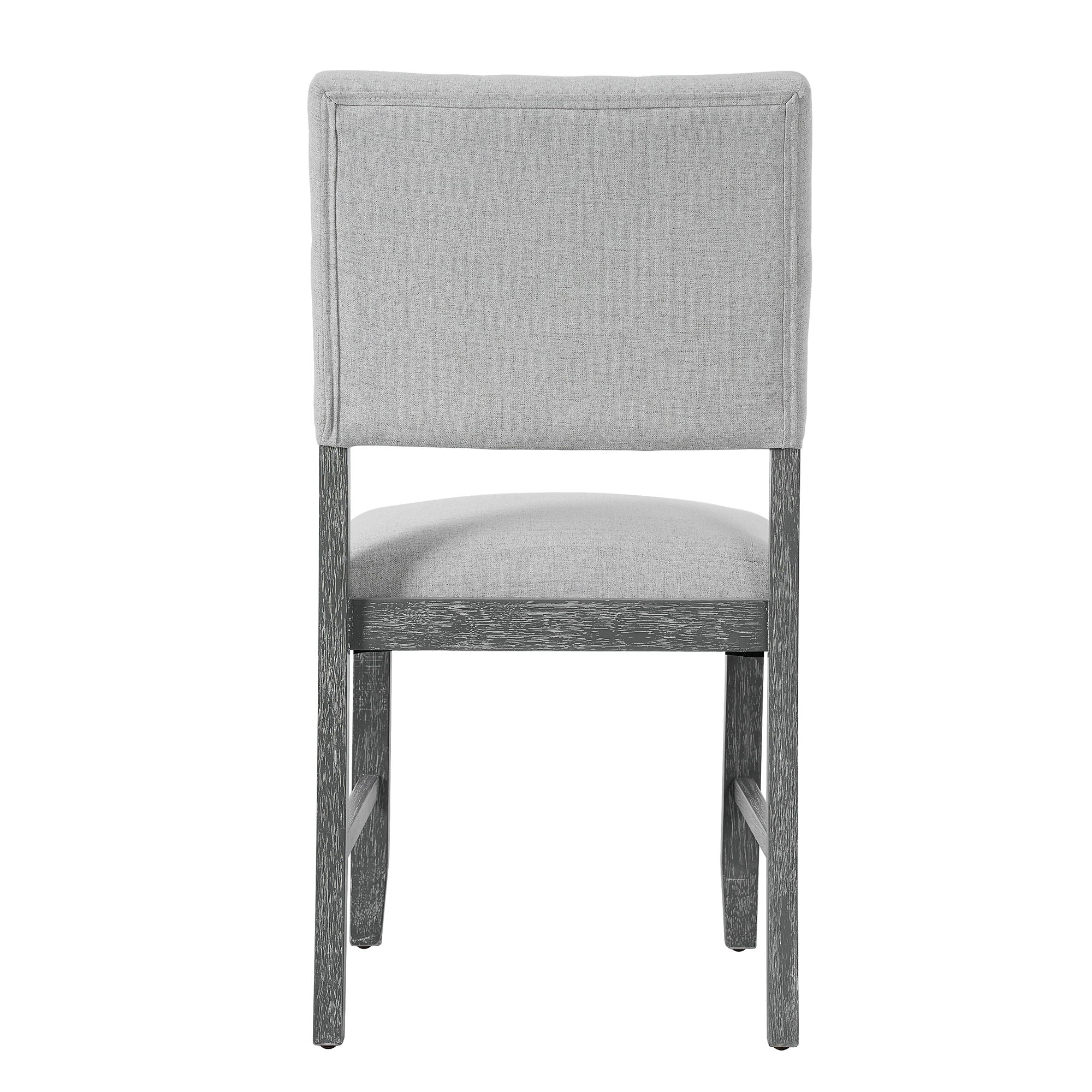 Rustic Farmhouse Dining Room Rectangular Table With 4 Upholstered Chairs And Bench