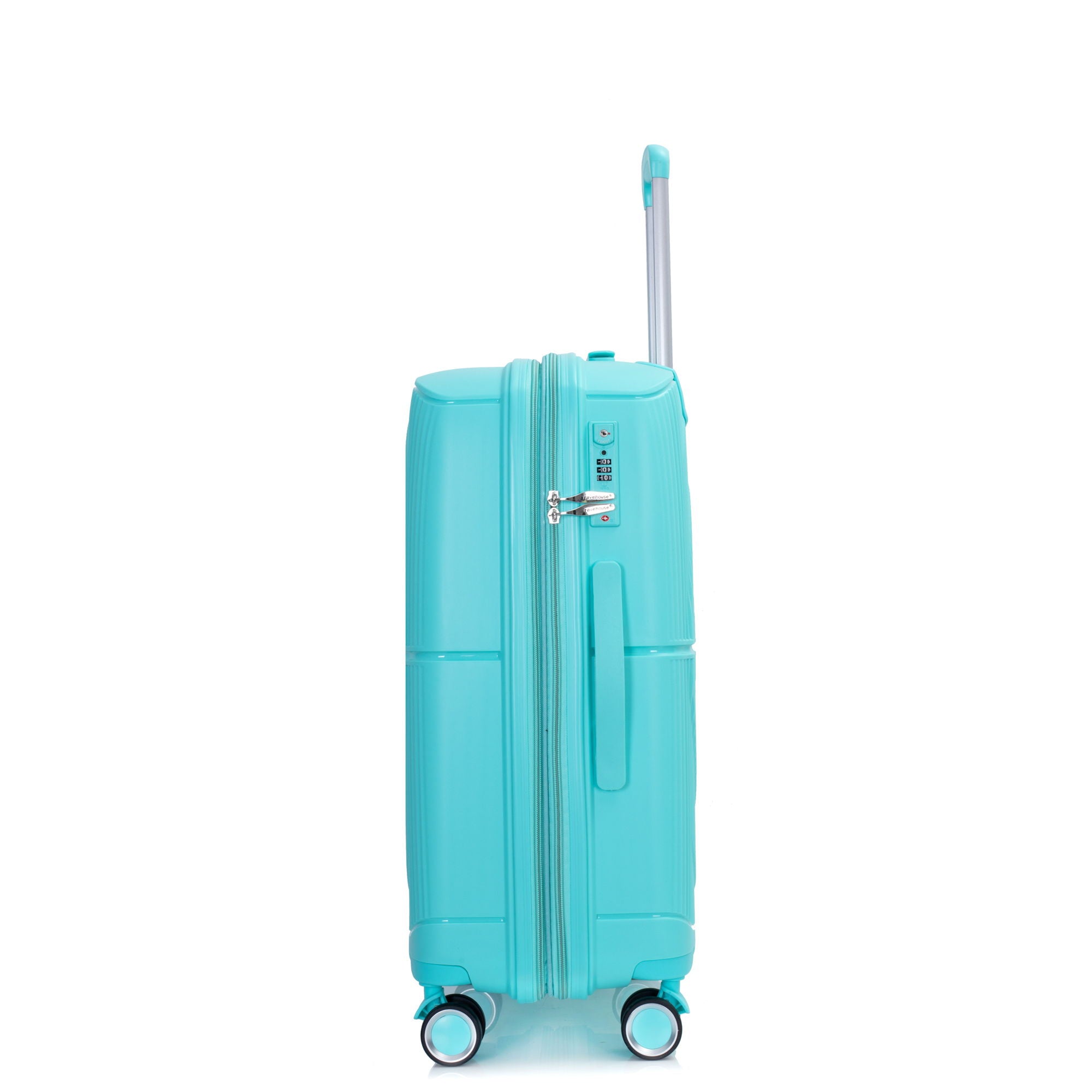 Expandable Hardshell Suitcase Double Spinner Wheels Luggage Sets