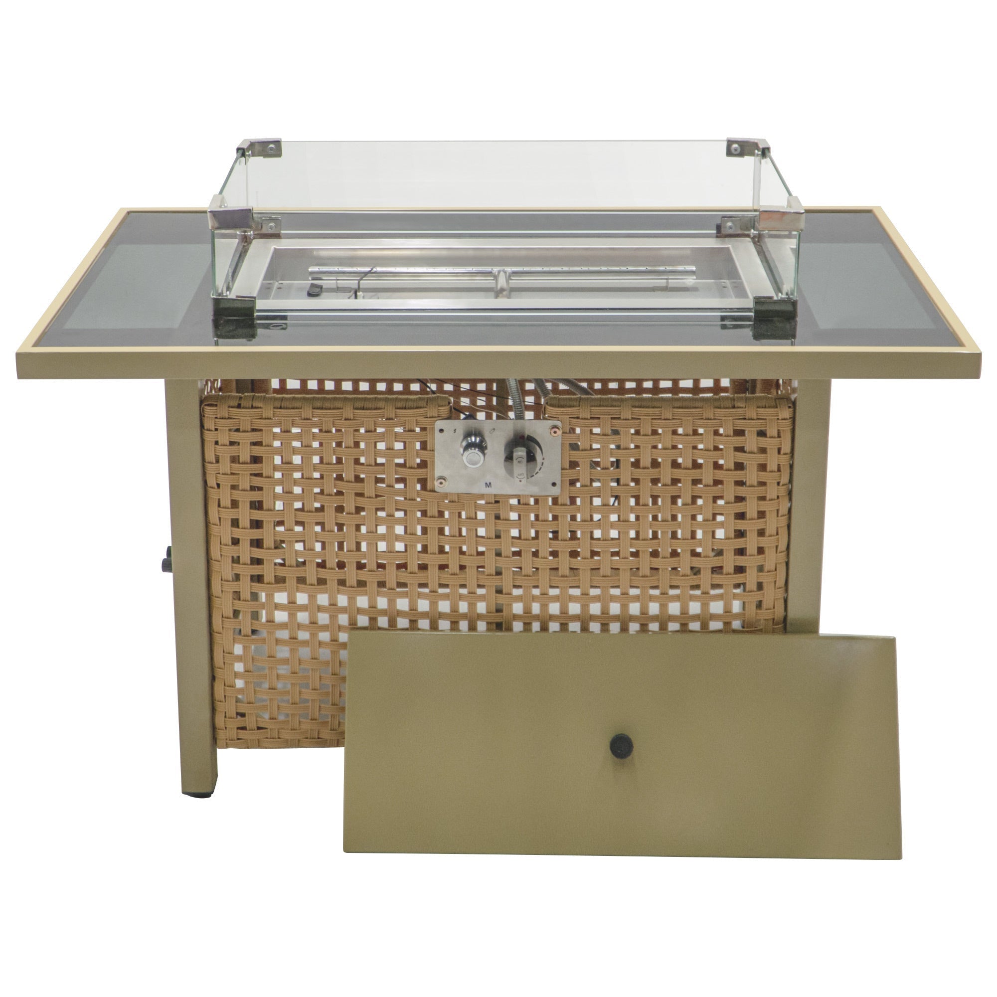 K&K 43' Propane Gas Fire Pit Table