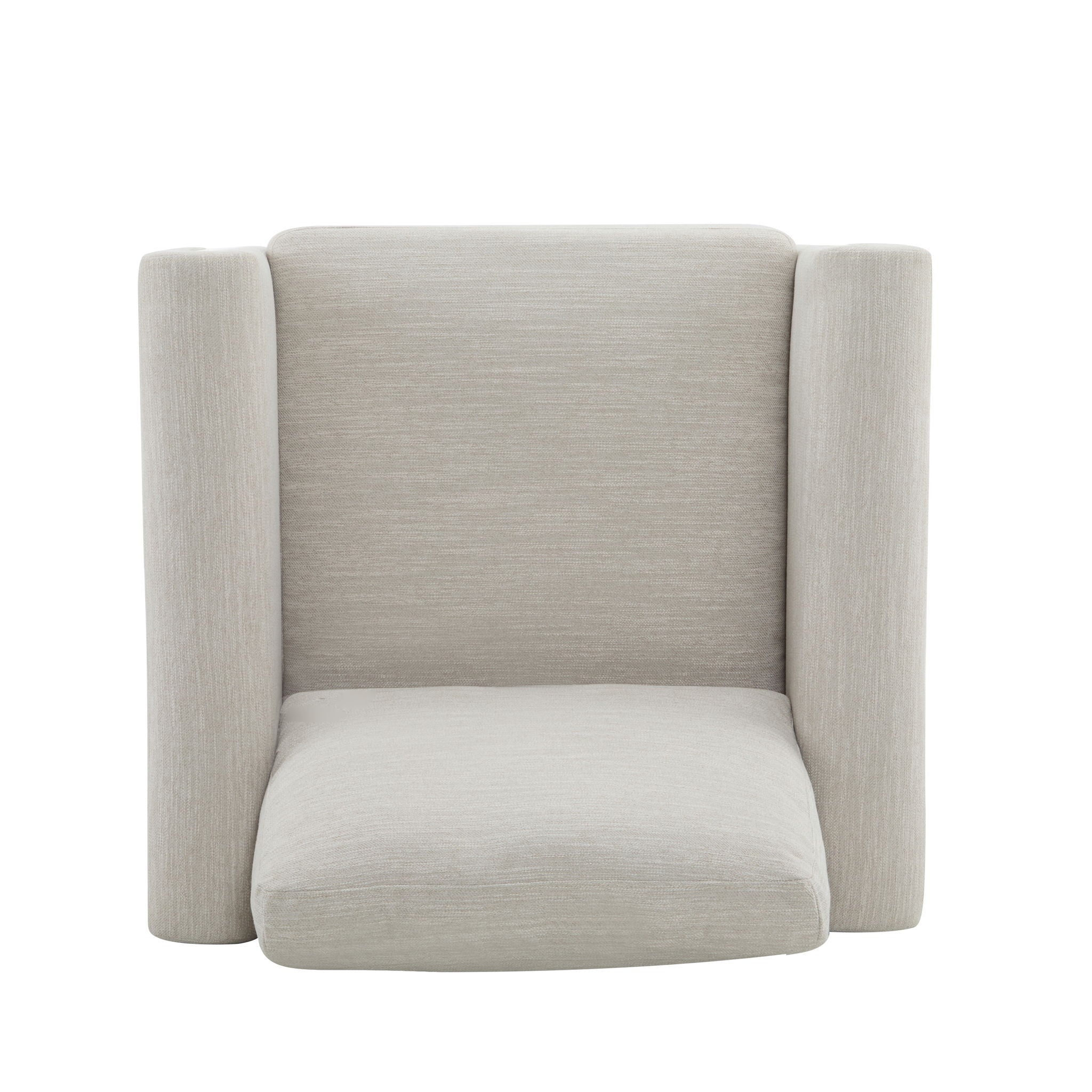 Harmonia - Classic Fabric Upholstered Armchair With Rubber Wood Frame