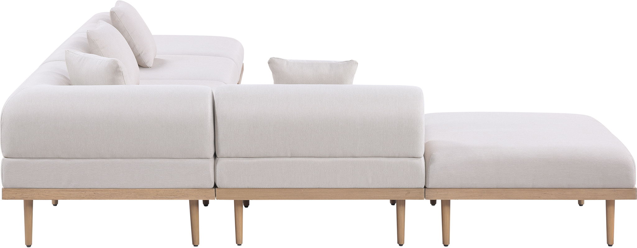 Laguna - 6 Piece 142" Outdoor Patio Modular Sectional