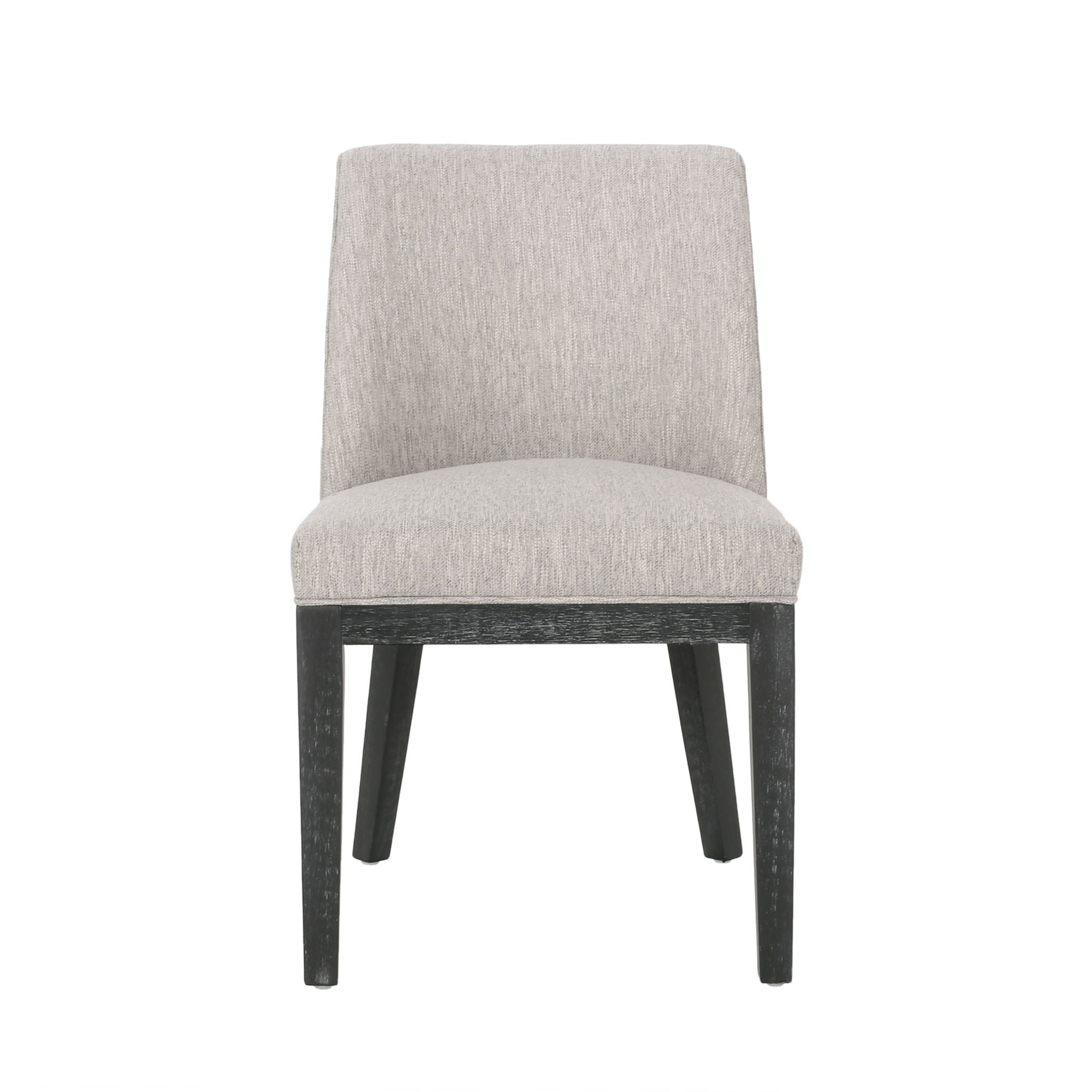 Modern Dining Chair With Durable Fabric Upholstery And Sturdy Wooden Frame (Set of 2)