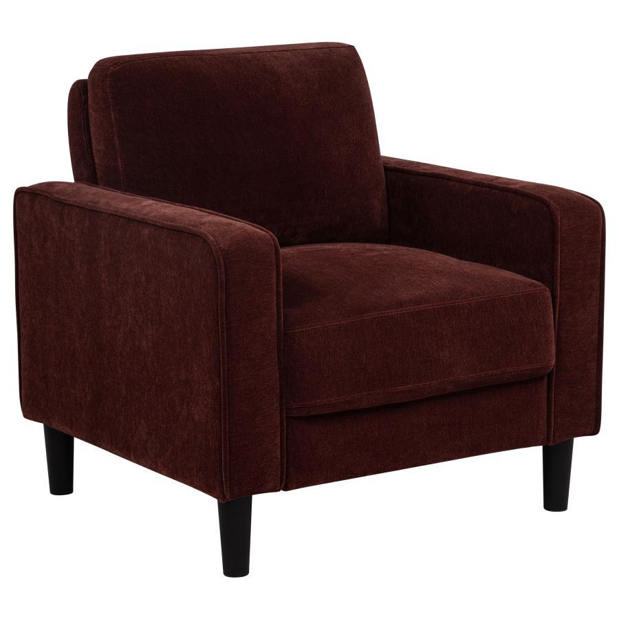 Ruth - Upholstered Track Arm Sofa Set