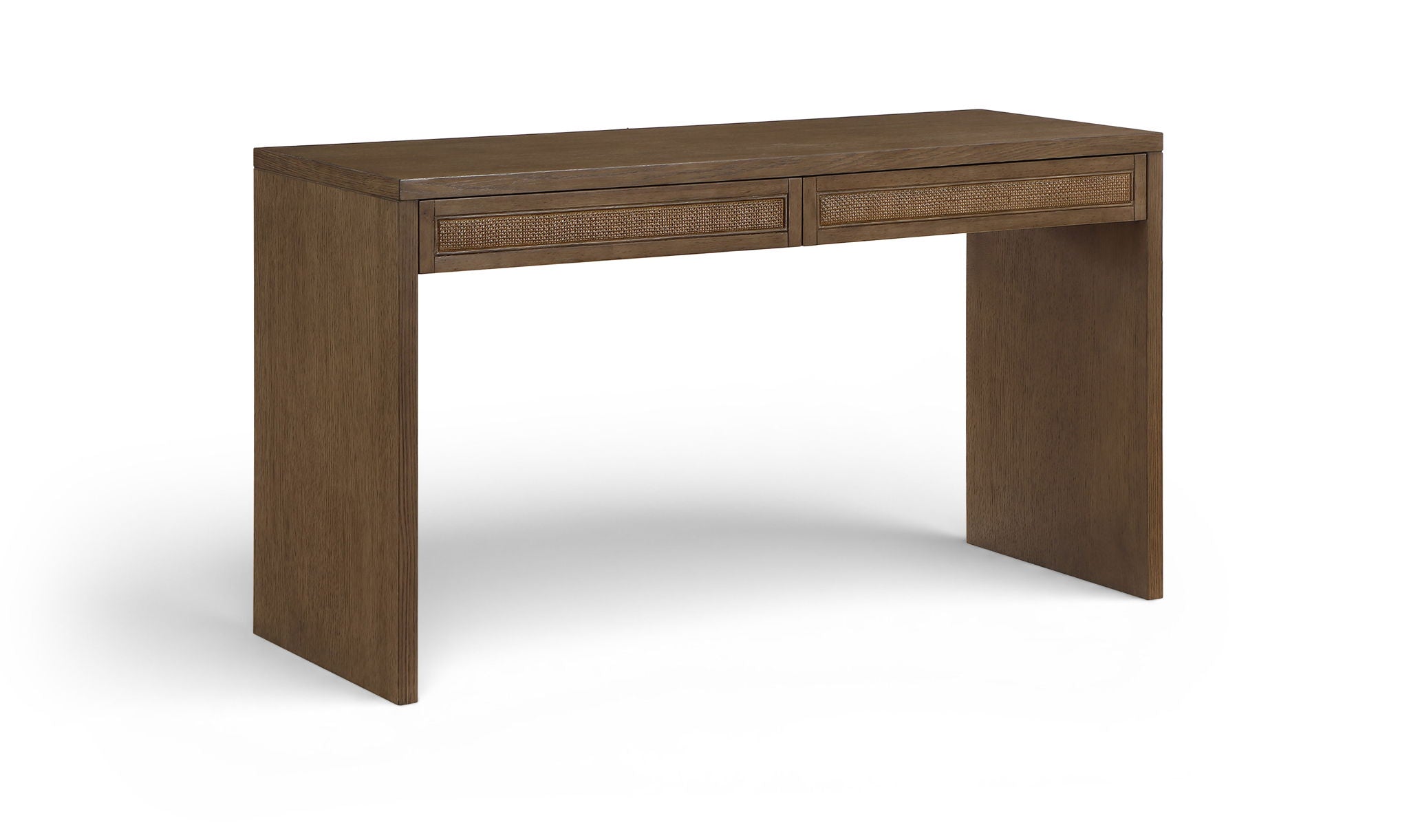 Avro - Solid Wood And Oak Veneer Desk