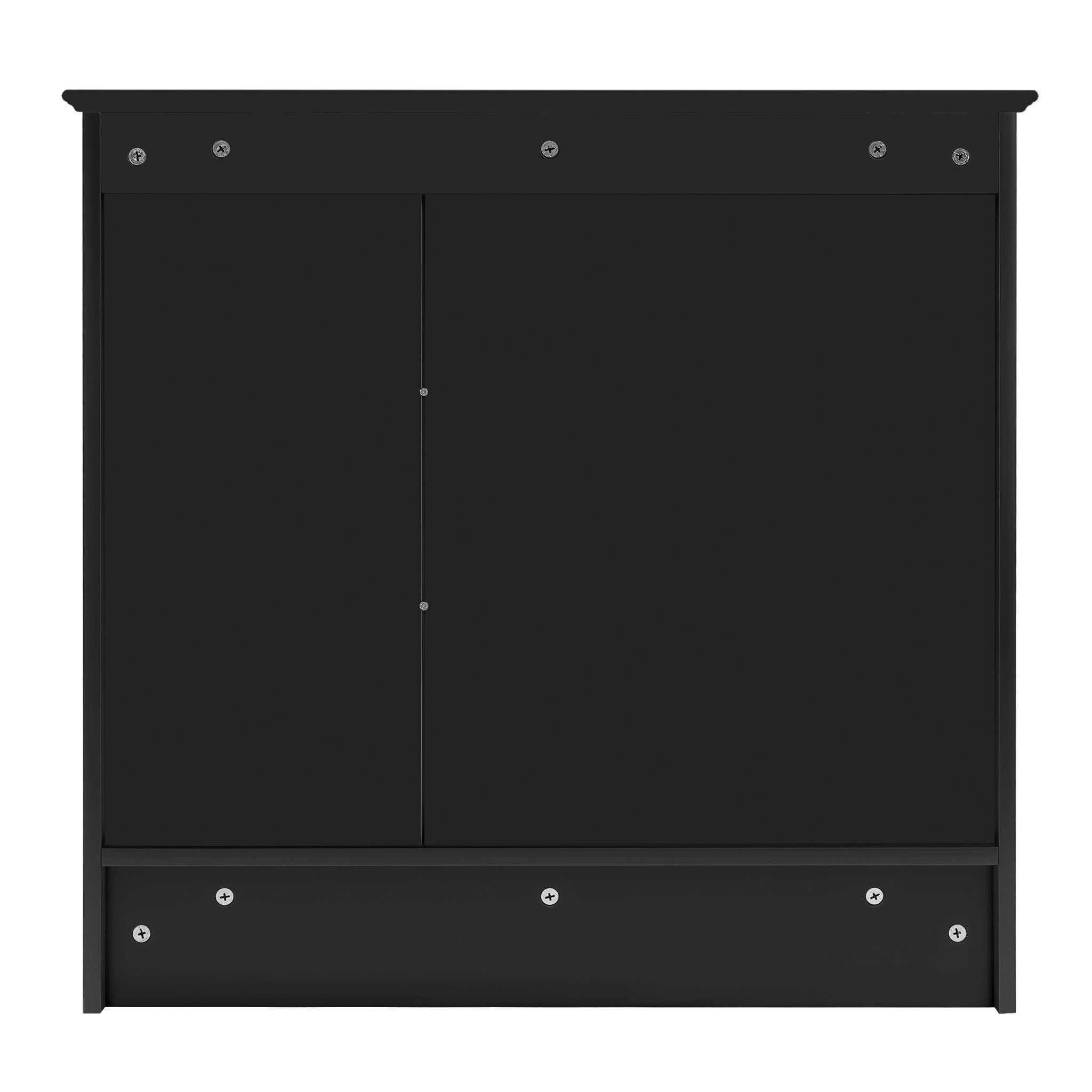 Wall Mount 2 In 1 Mirror Cabinet With Adjustable Shelf, Soft-Closing Hinges