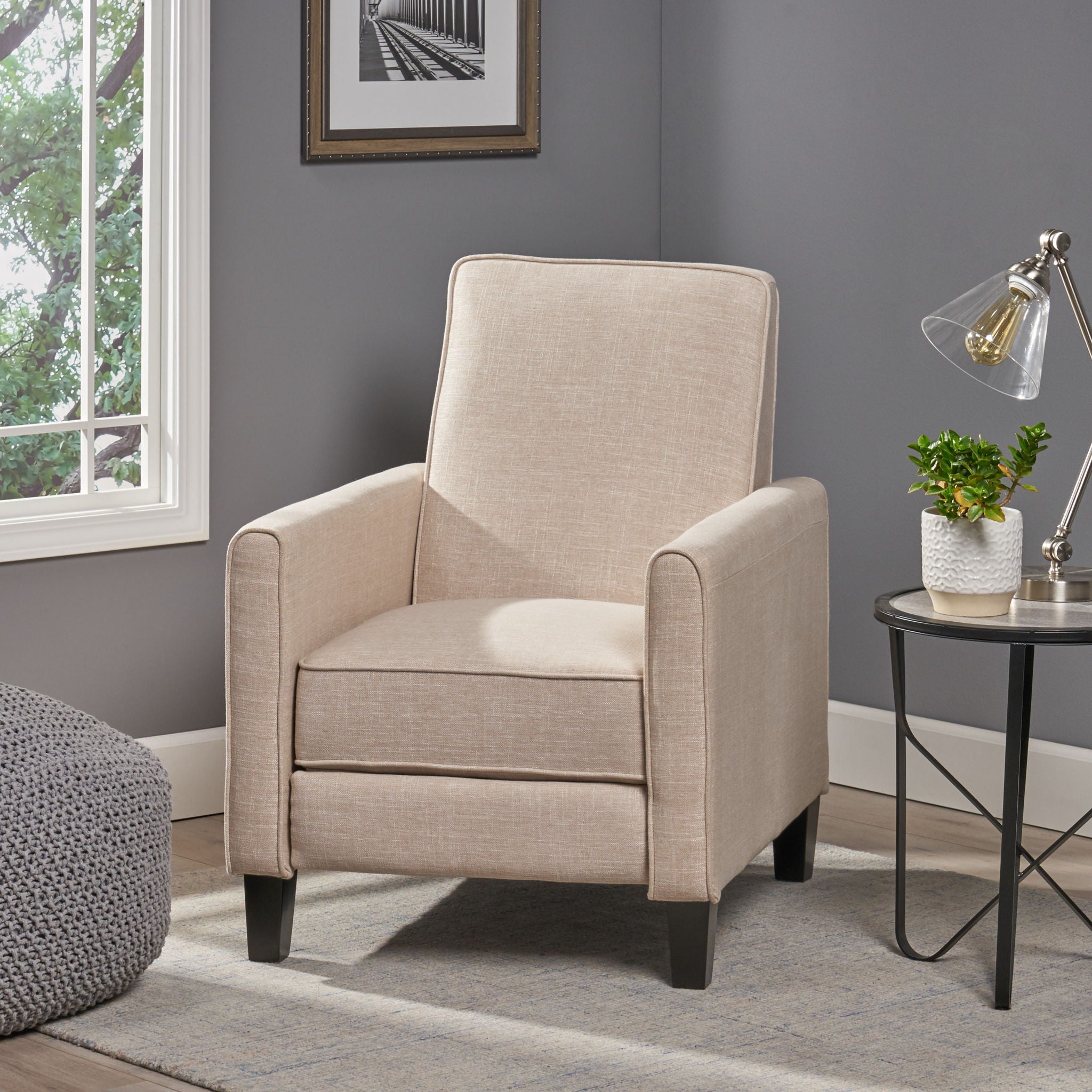 Push Back Chair For Elegant Home