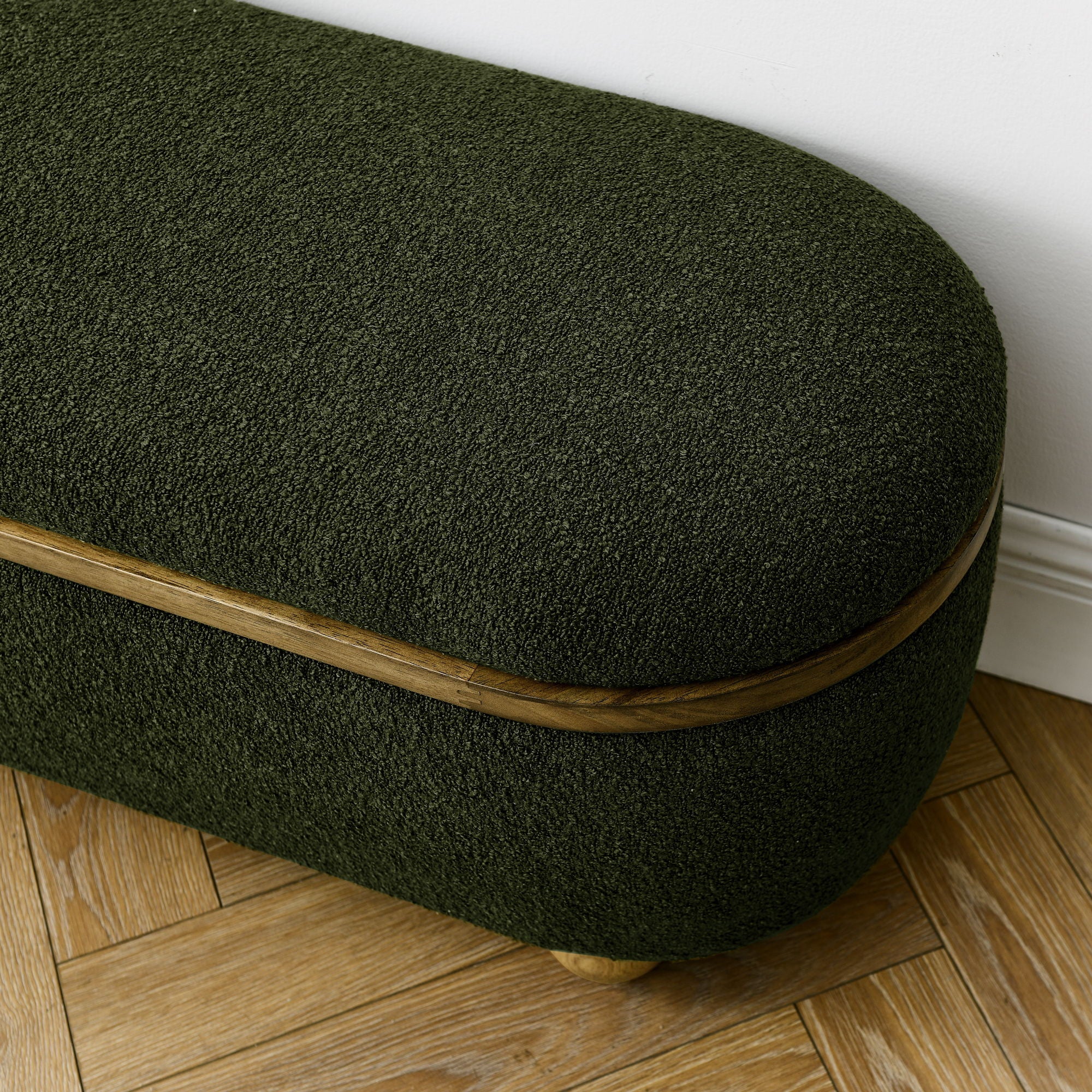 Modern Ottoman Bench Upholstered Seating With Storage