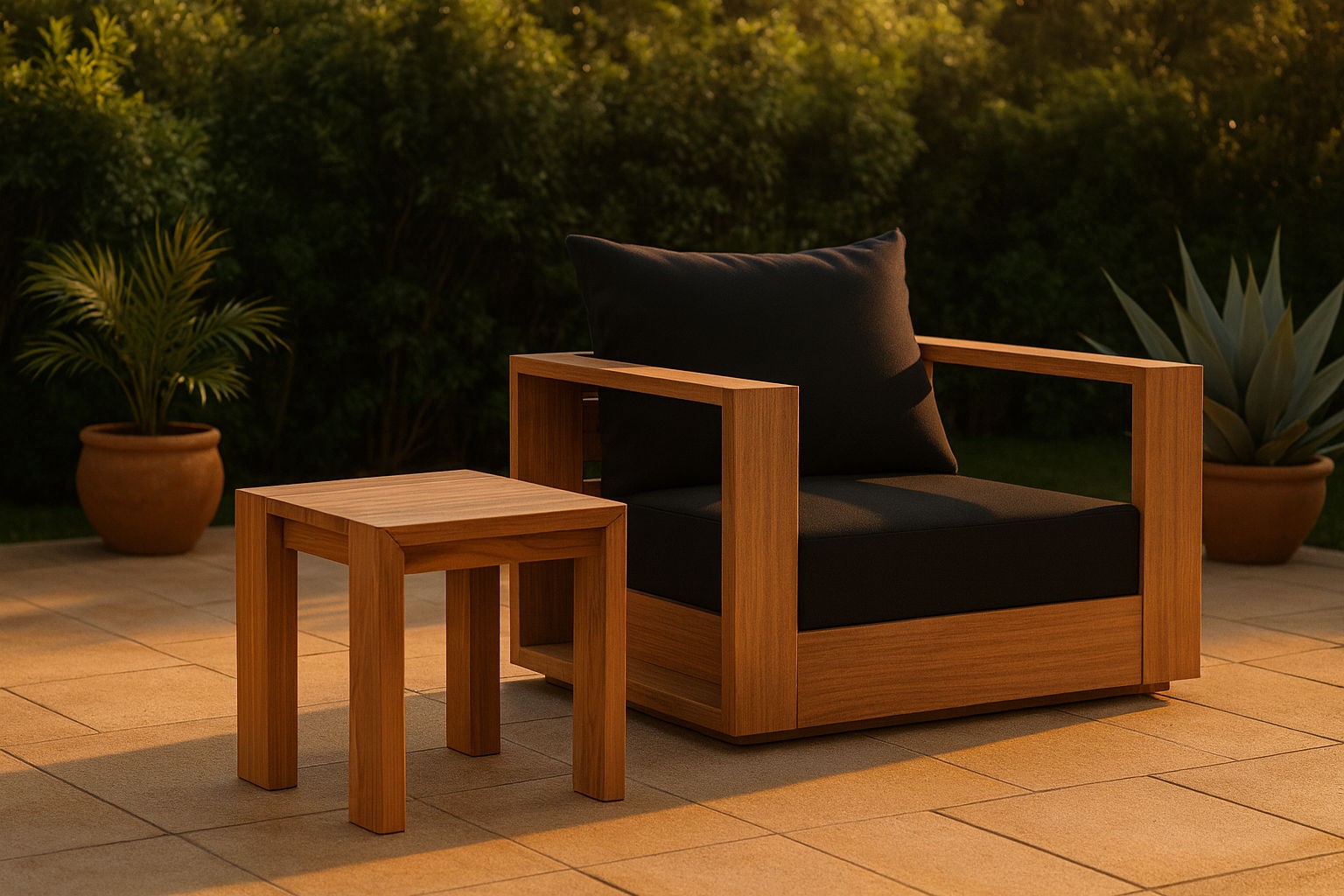 Tulum - Teak Outdoor Table