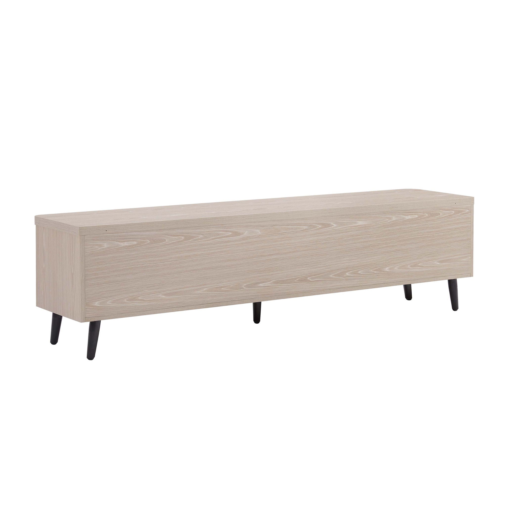 Jodie - Fluted TV Stand - Oak