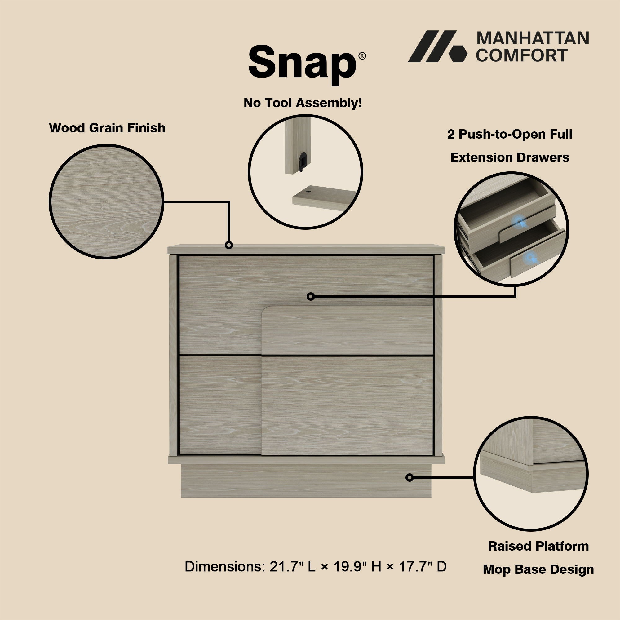 Horizon - Nightstand