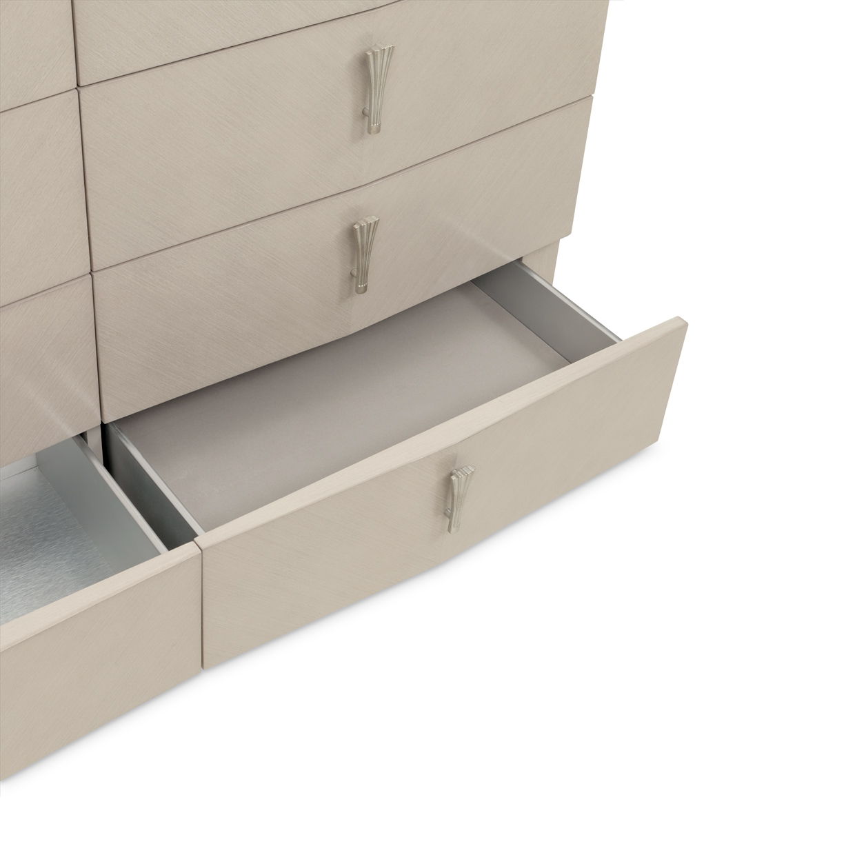 Fantosini - 10-Drawer Mule Chest - Silver Mist