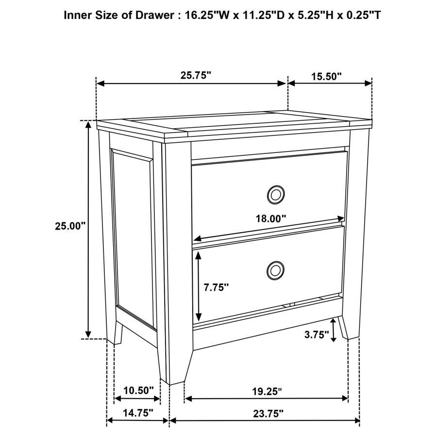Hazlewood - Storage Bedroom Set
