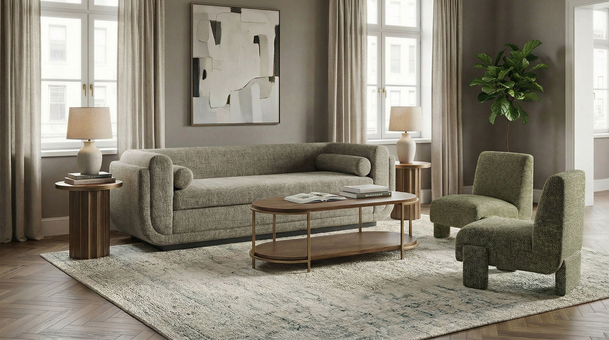 Niju - Coffee Table - Brown