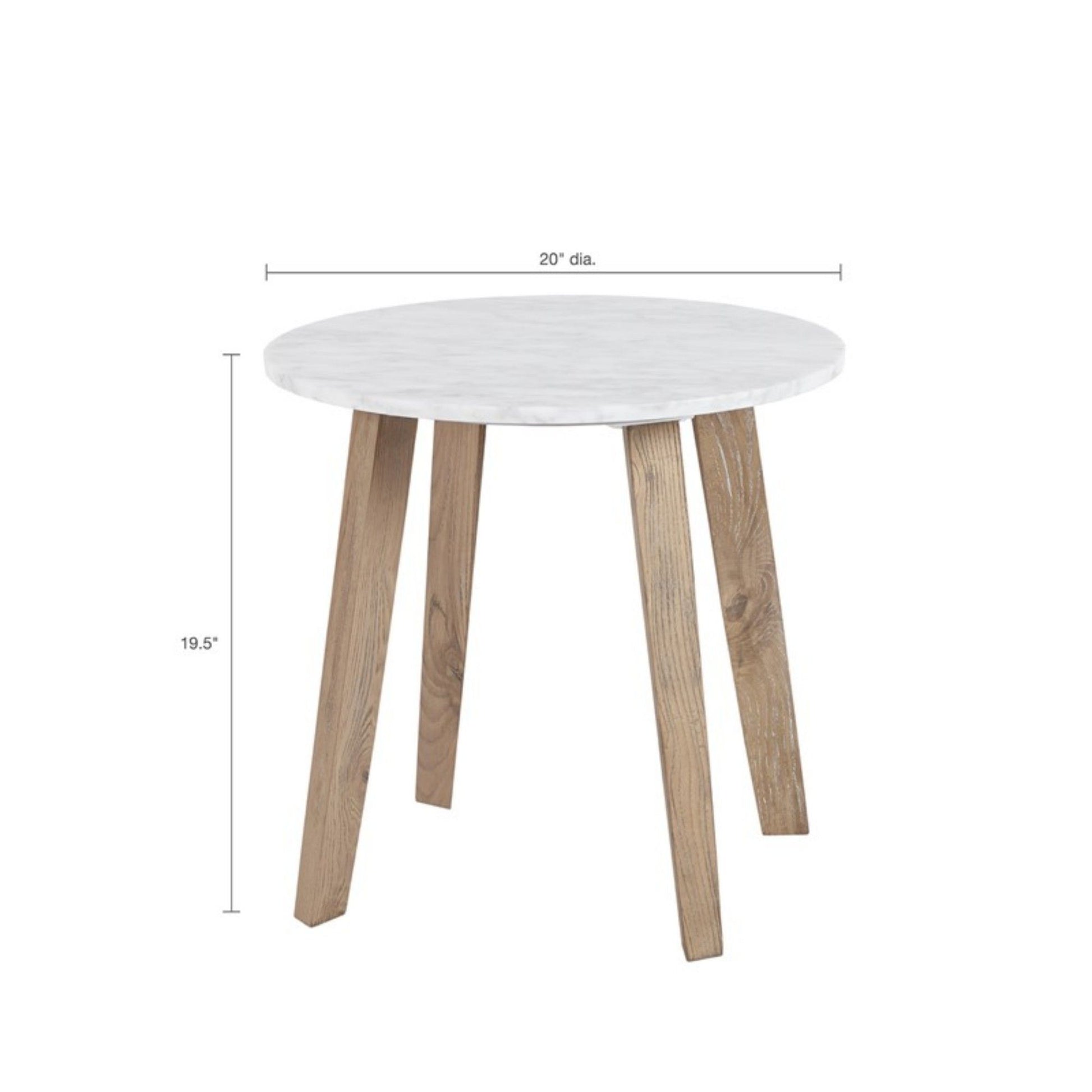 Milo - End Table - White - Best Buy Furniture