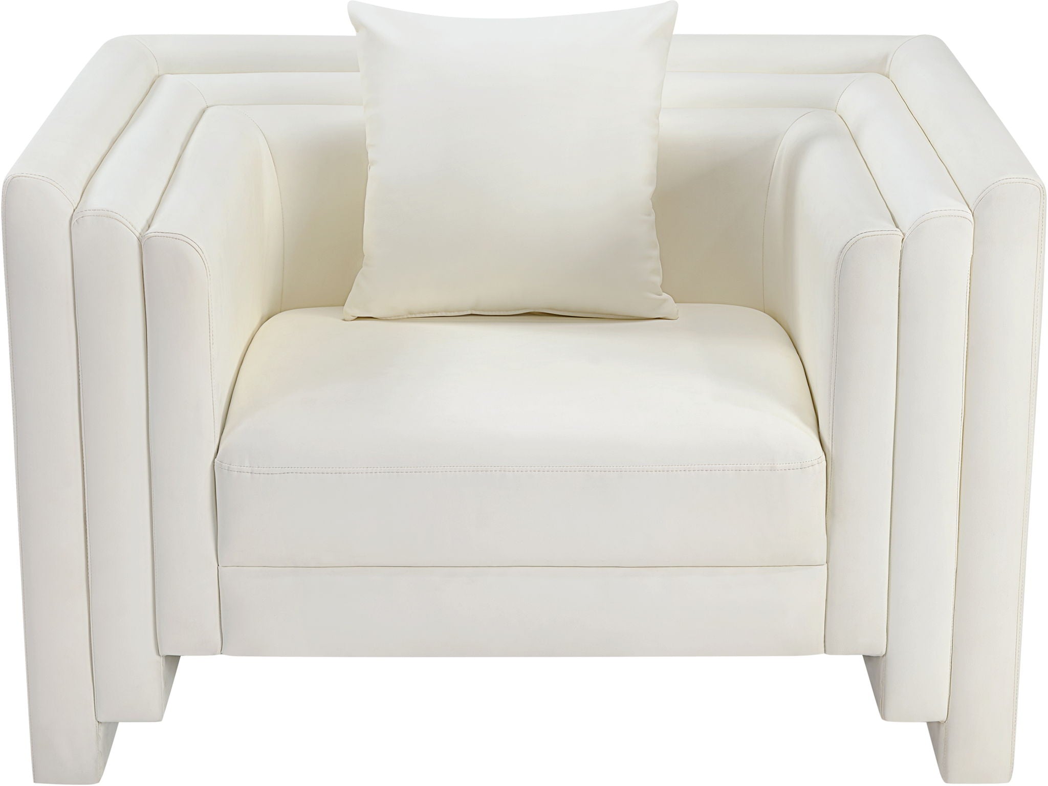 Everett - Vegan Leather Upholstered Chair