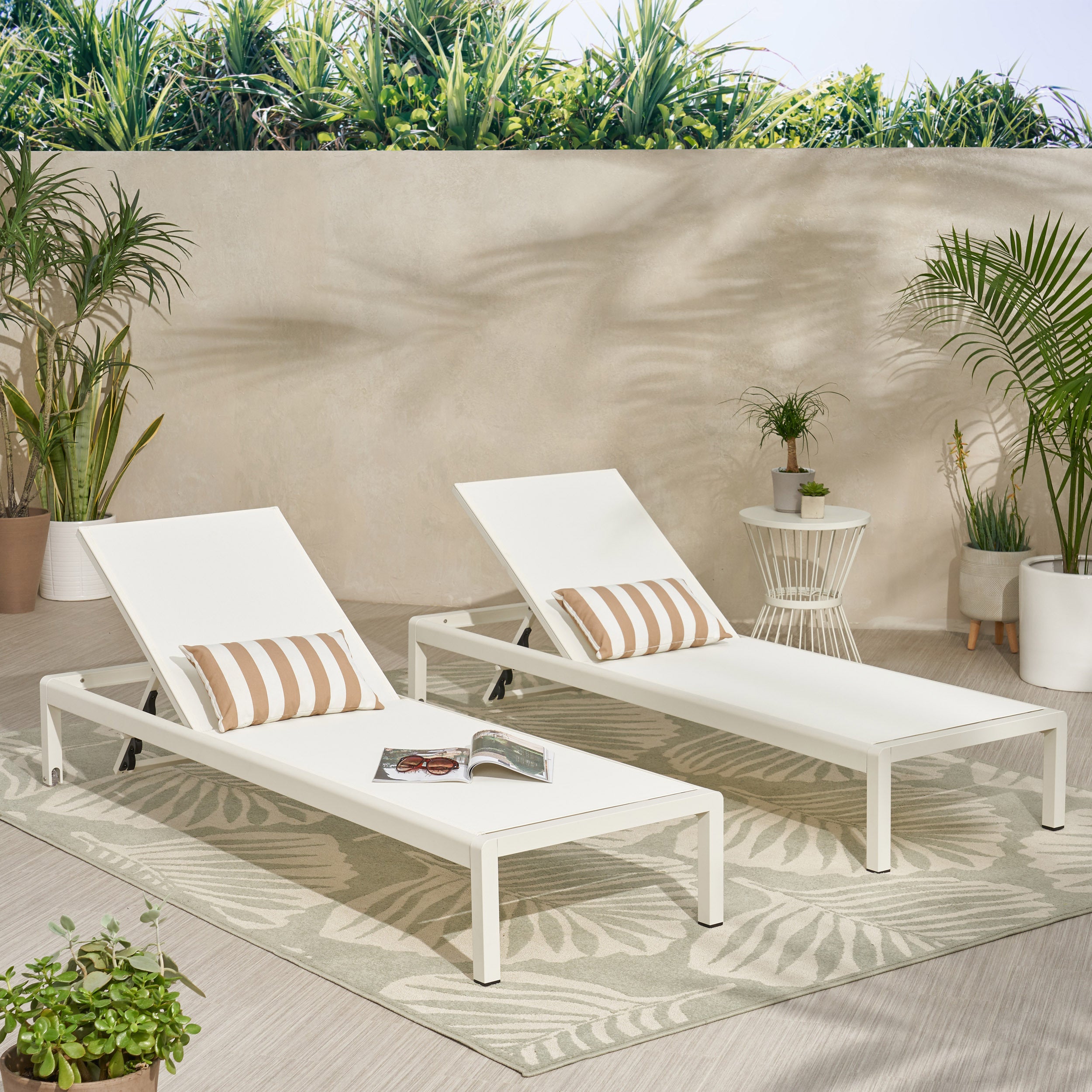 CAPE CORAL CHAISE LOUNGE SET OF 2