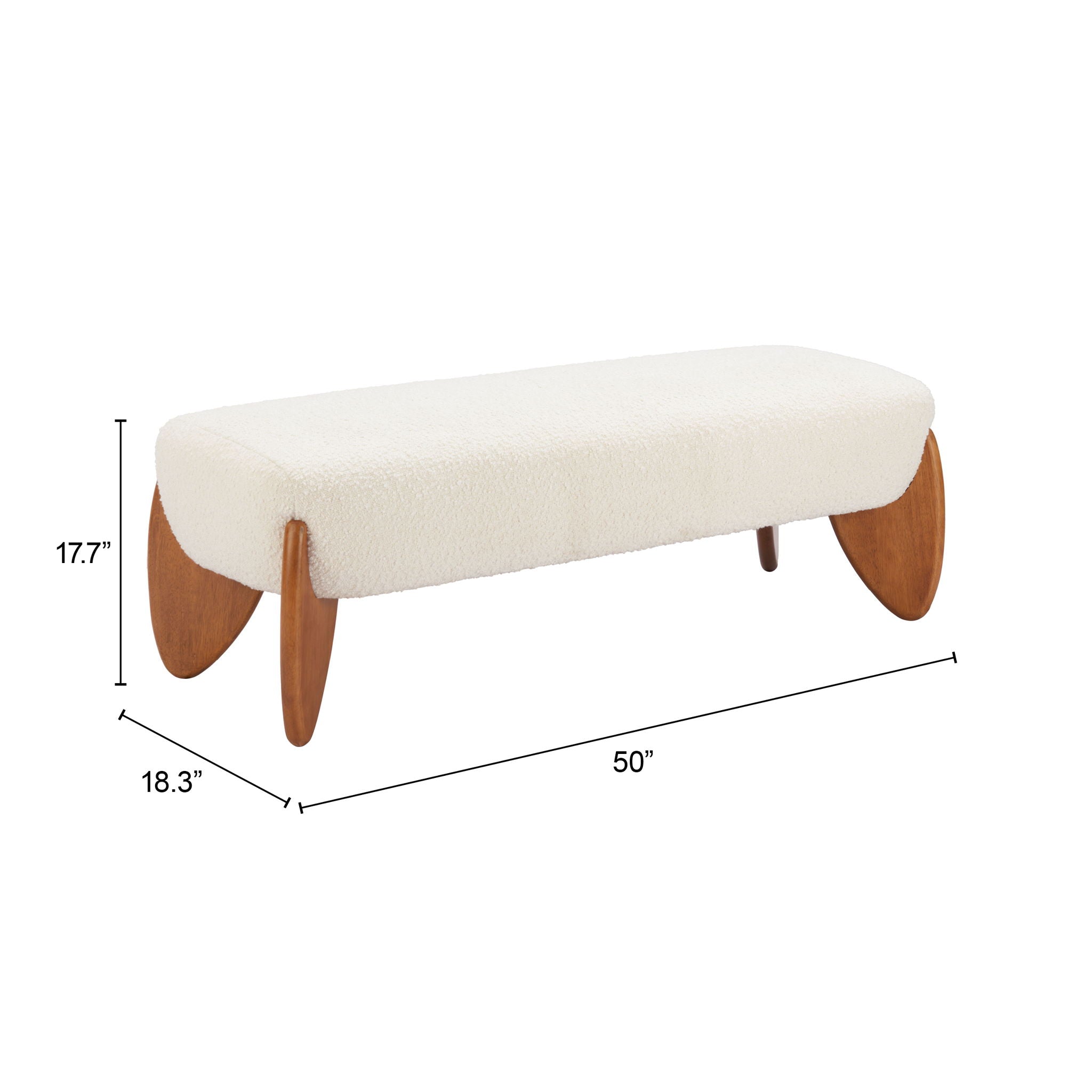 Charm - Bench - Ivory