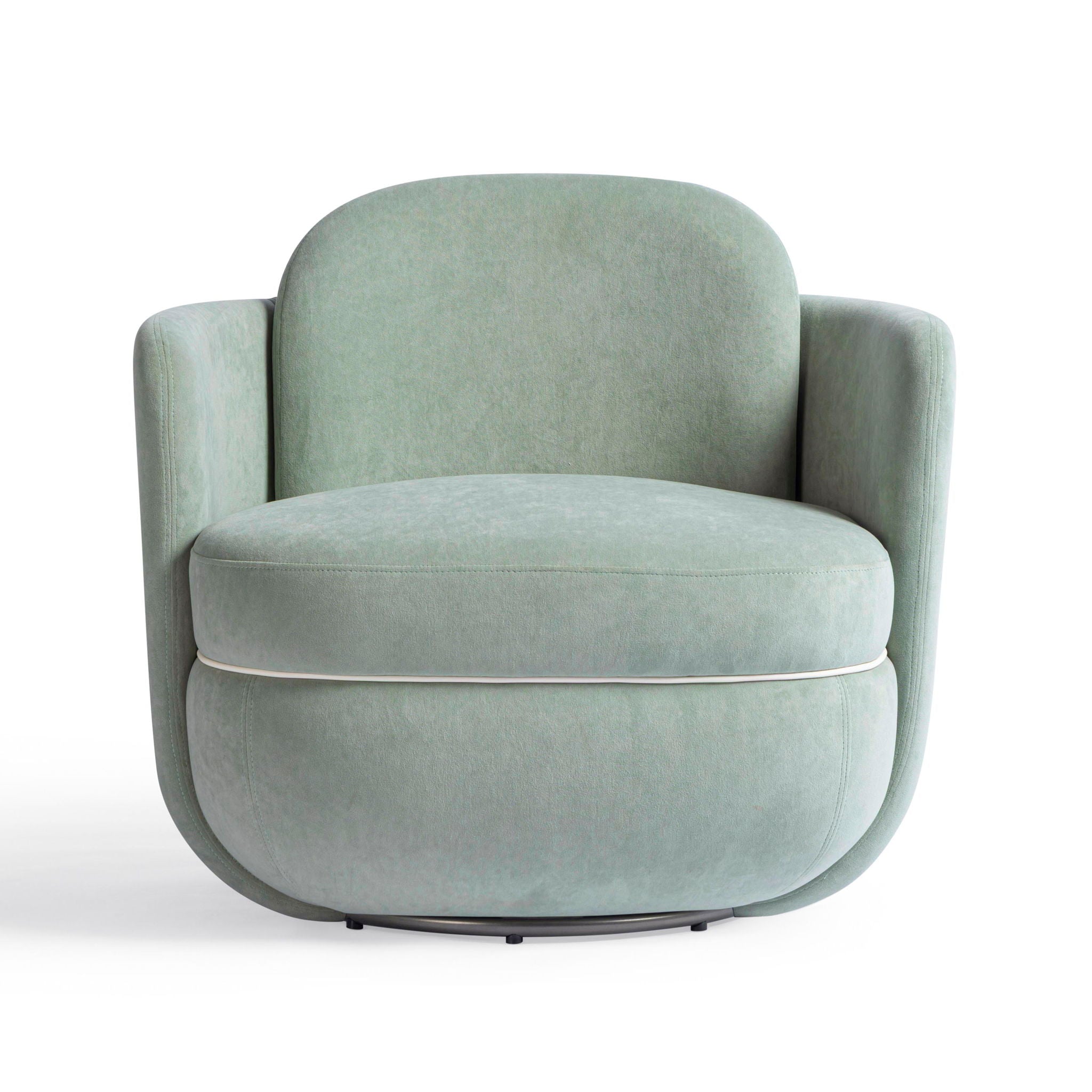 Wolfie - Velvet Swivel Chair
