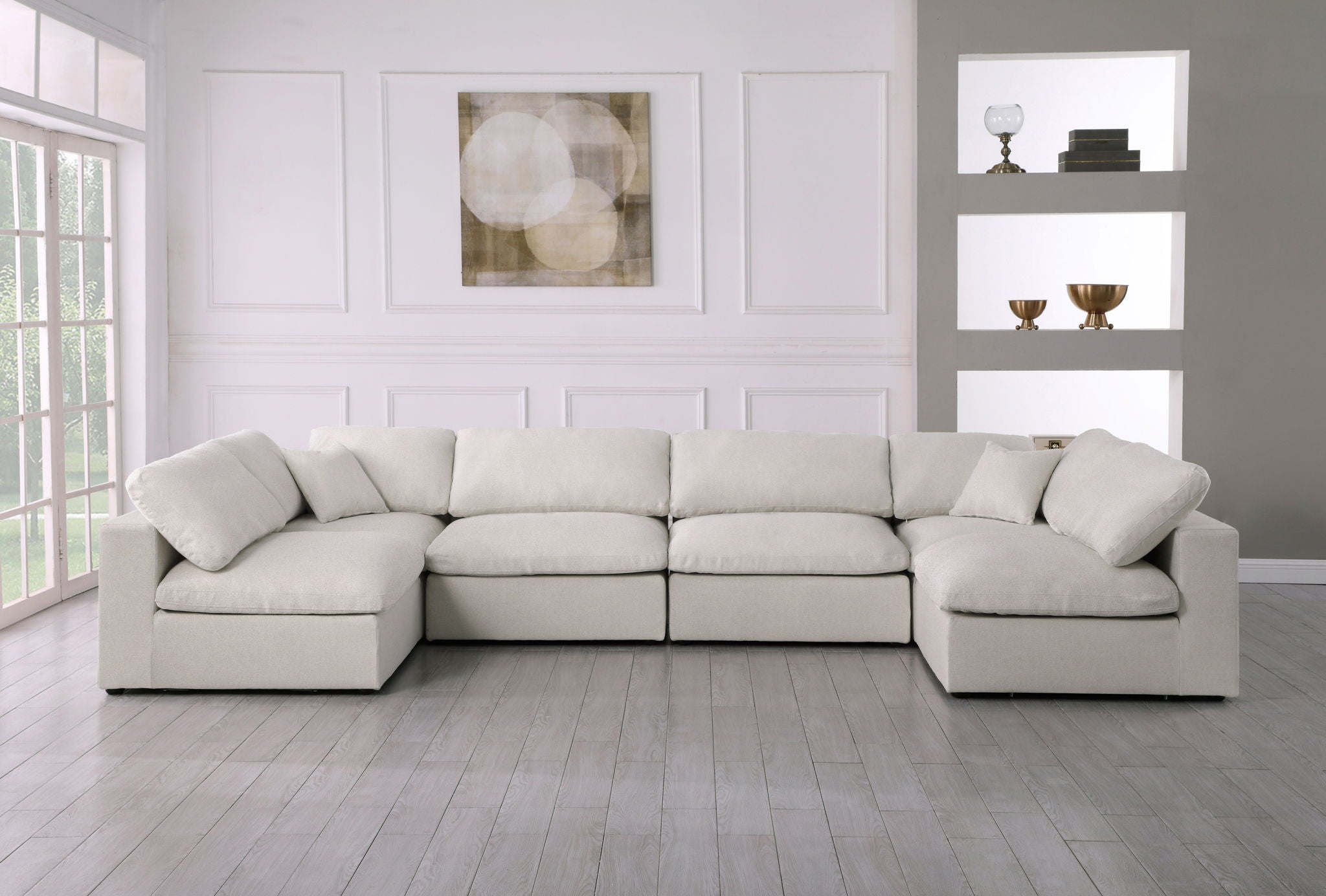 Serene - 6 Piece Modular Sectional
