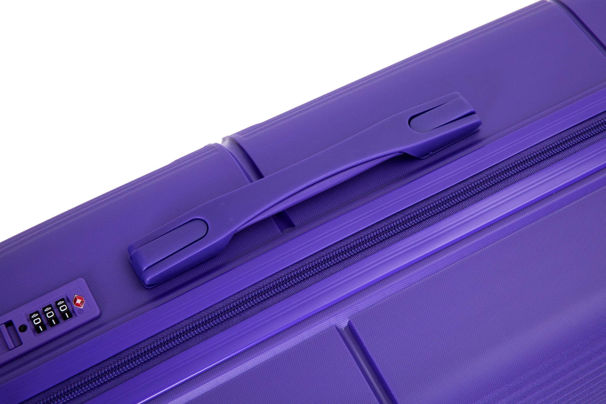 3 Piece Set Expandable Hardshell Suitcase Double Spinner Wheels