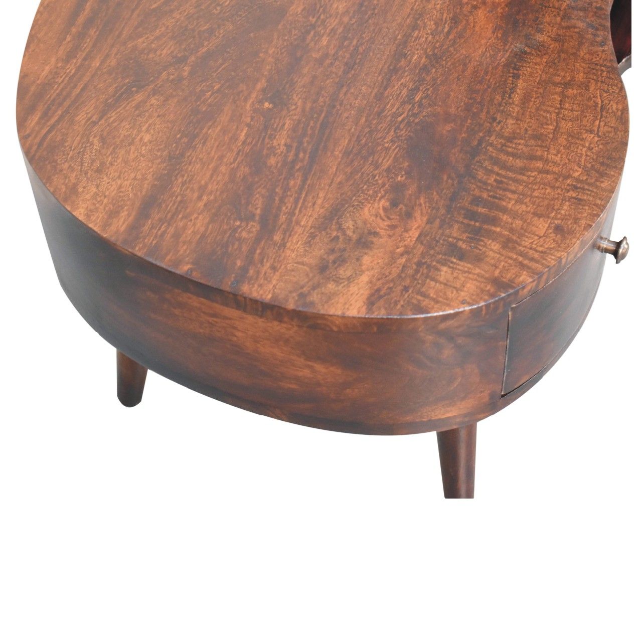 Wooden Wave Coffee Table - Walnut