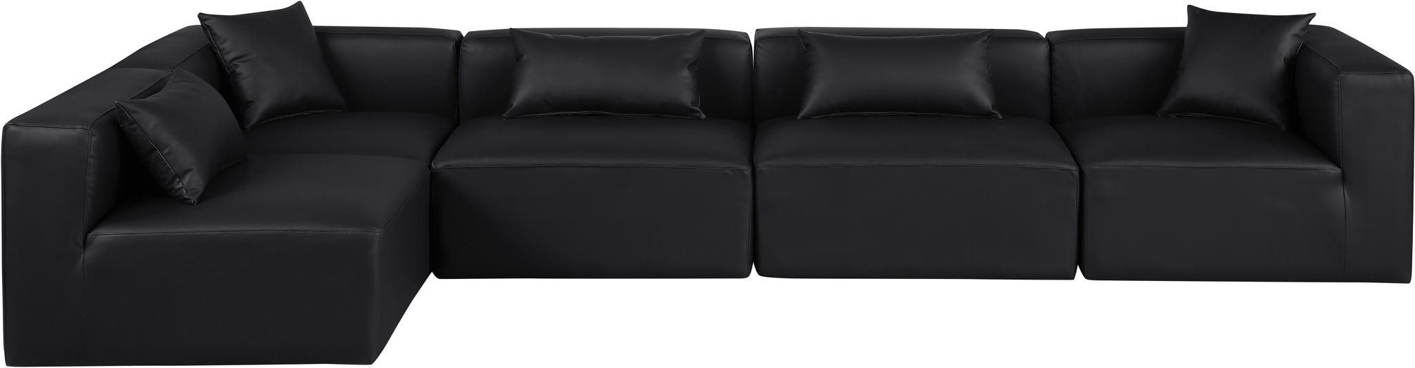 Cube - 5 Piece Modular Sectional