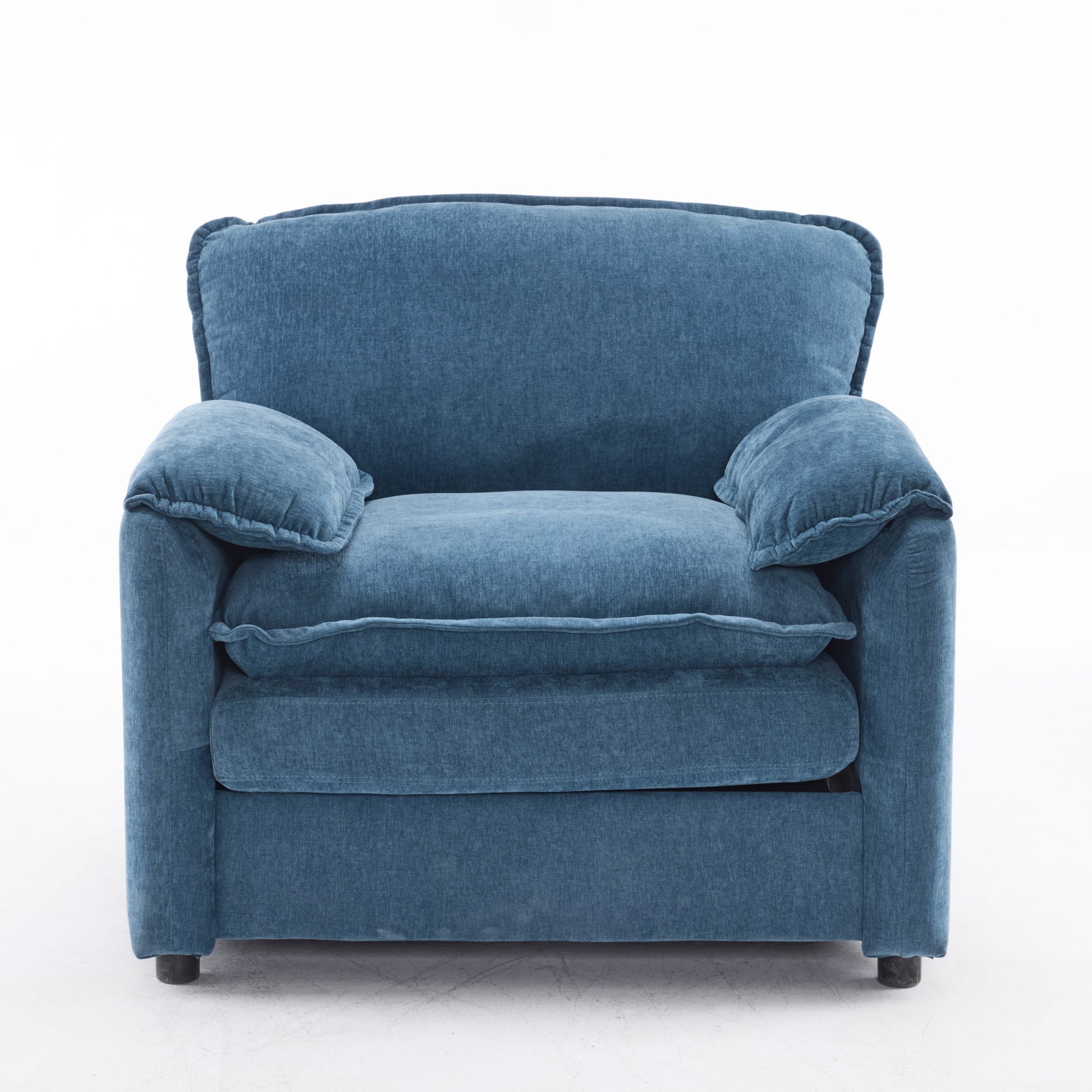 Oversized Reading Armchair With Thick Cushions, High Back Support - Best Buy Furniture