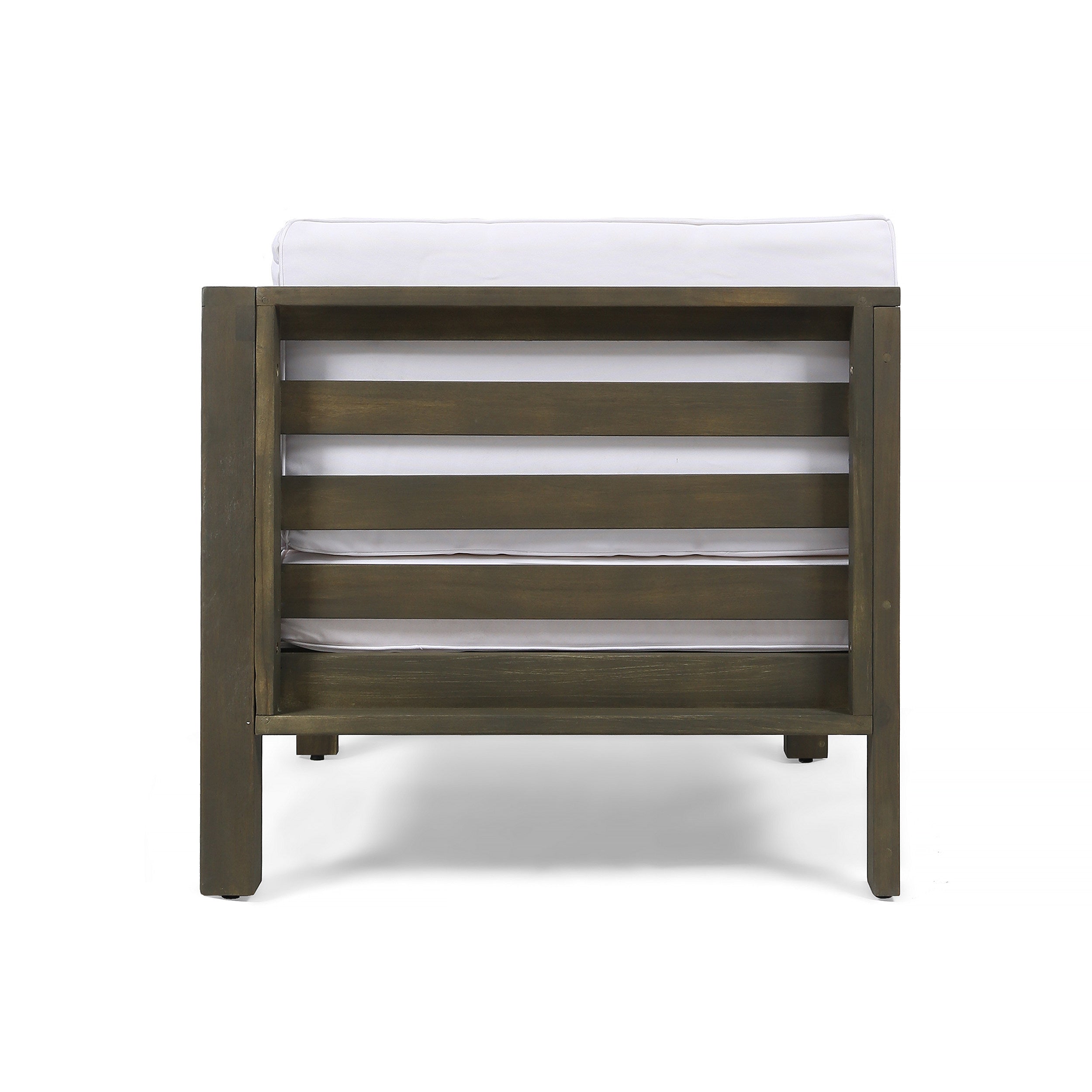 OANA 5-Piece V Shape Sofa Set, White