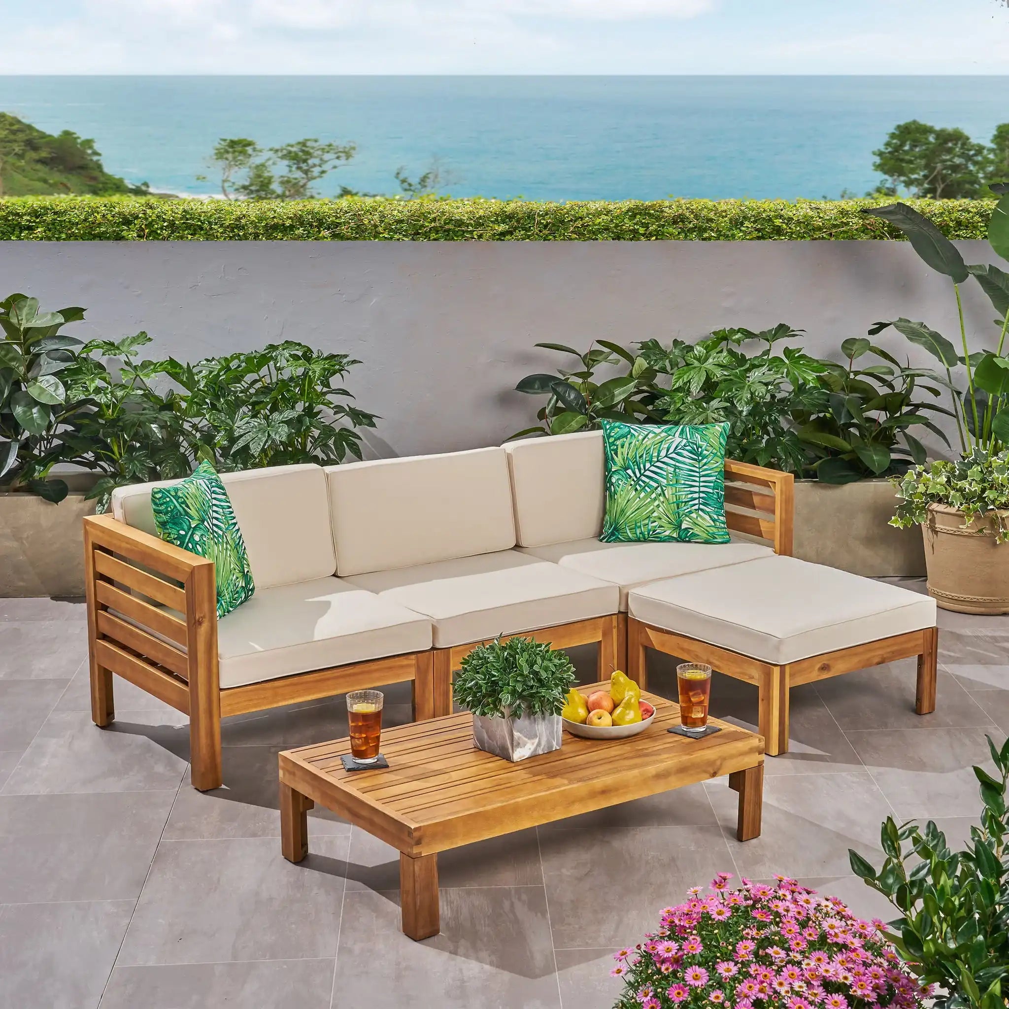 Cambridge - L Shape Sofa Set