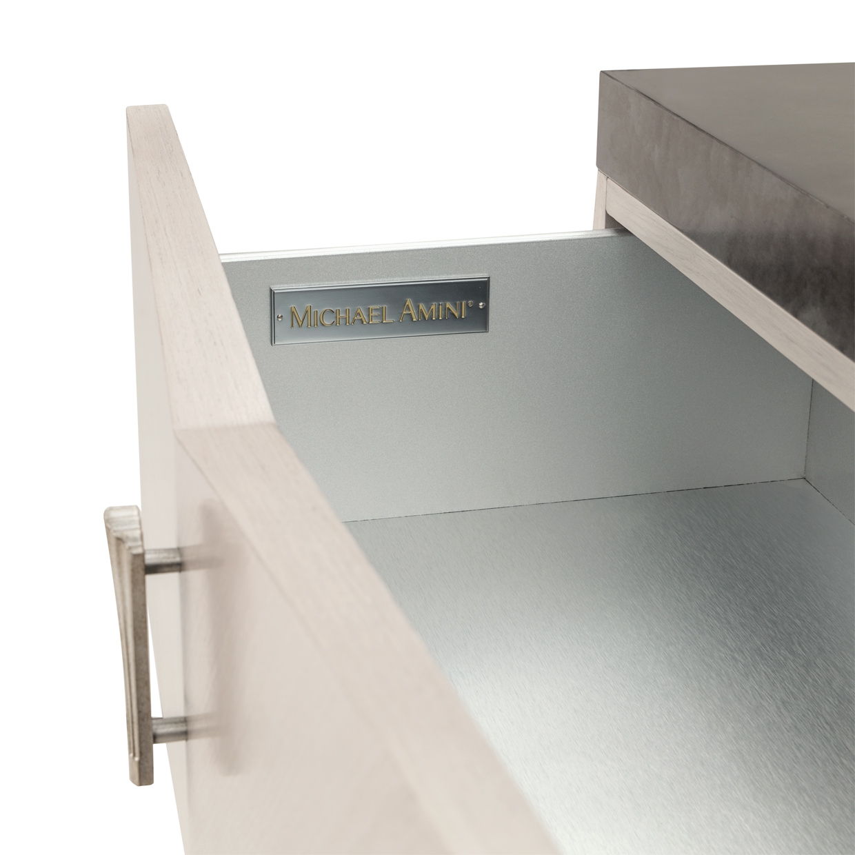Fantosini - 10-Drawer Mule Chest - Silver Mist