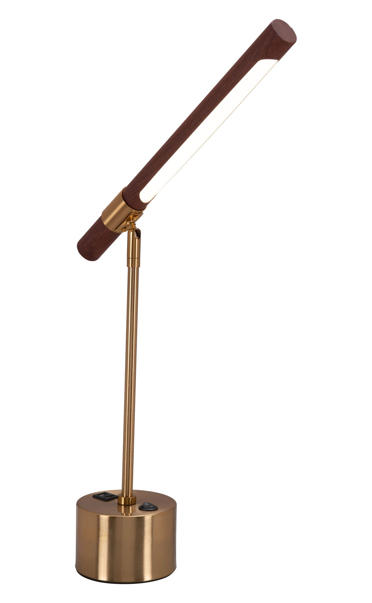 Kippy - Table Lamp - Brown / Brass