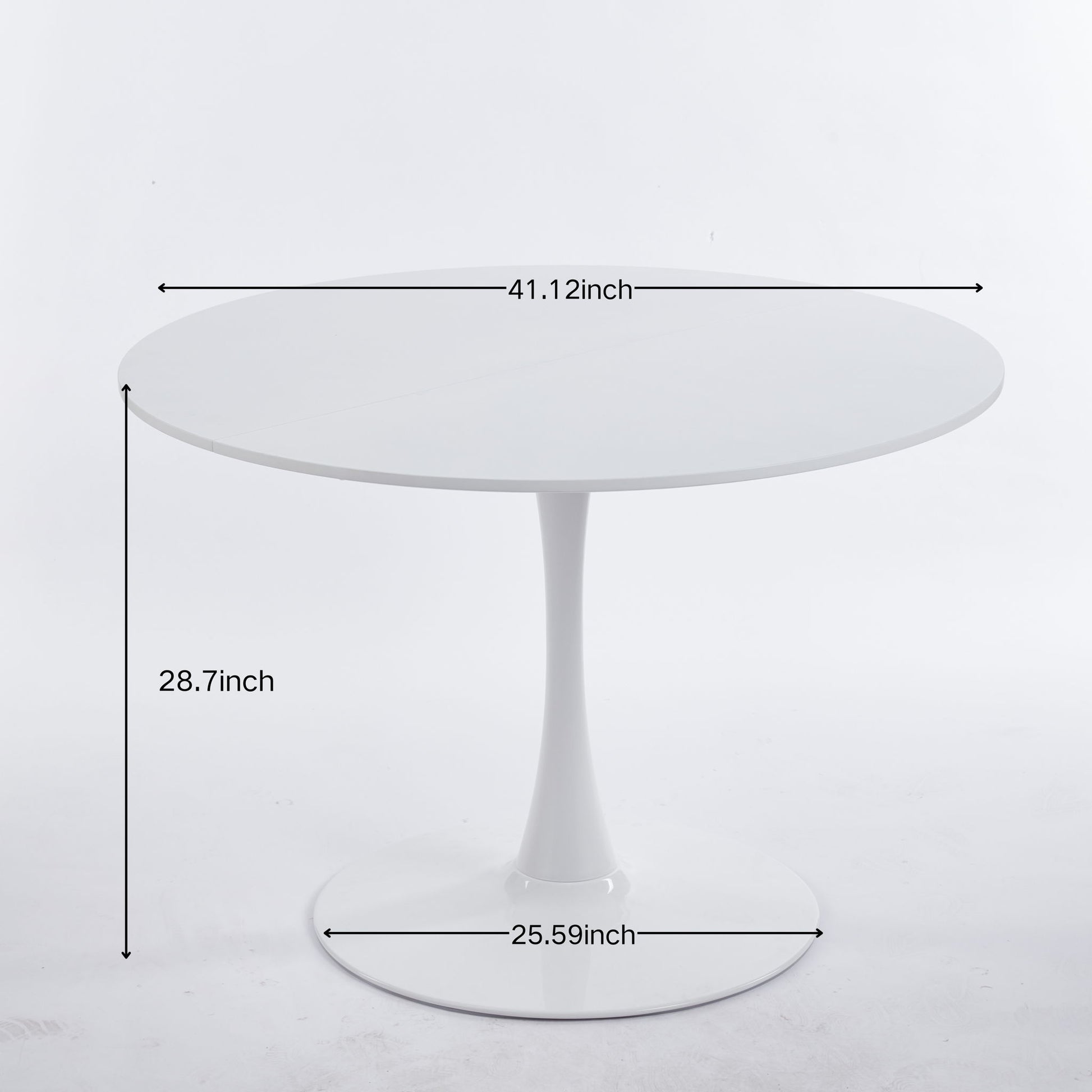Tulip Dining Table For 4 - 6 People - White - Best Buy Furniture