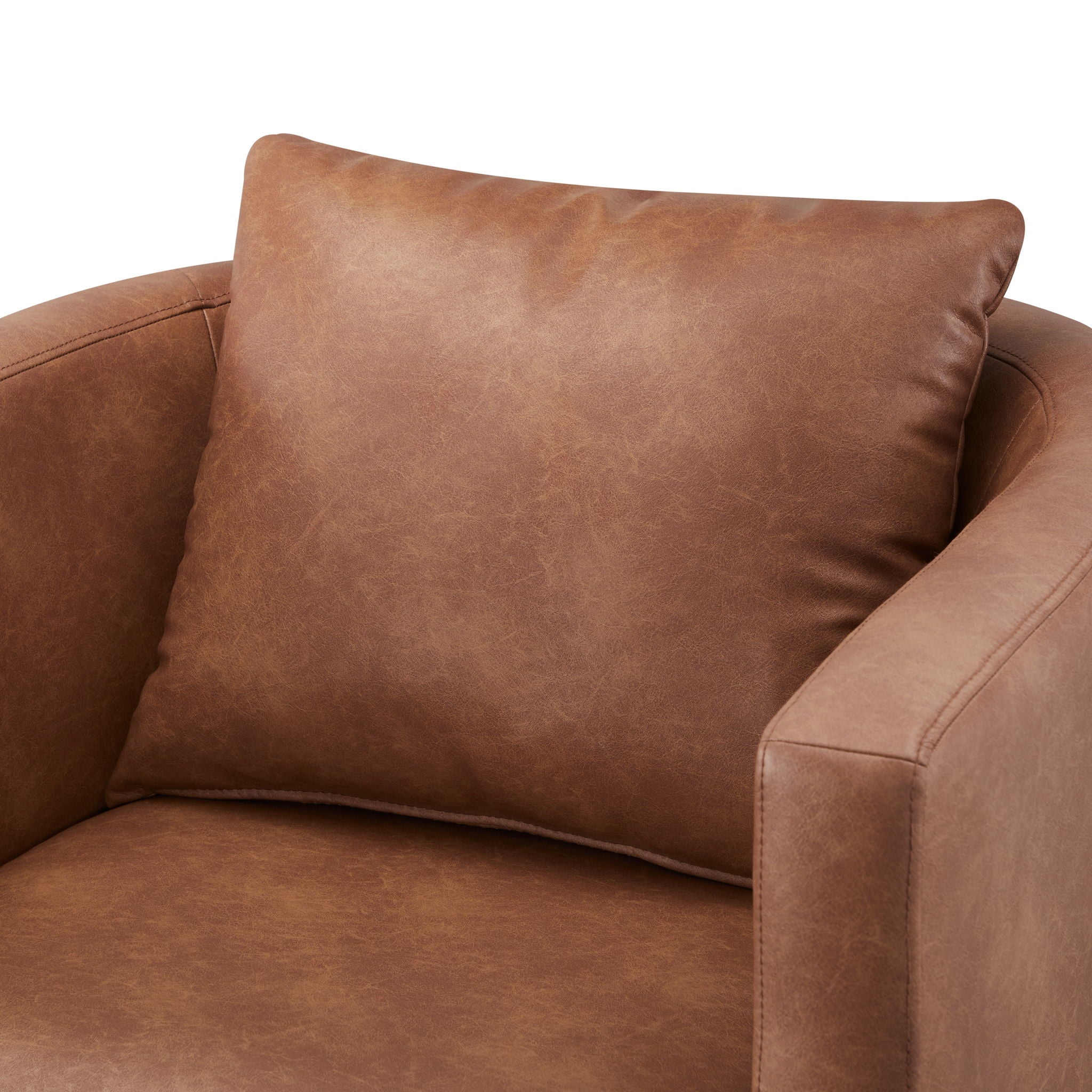 Sutton - Swivel Barrel Chair - Best Buy Furniture